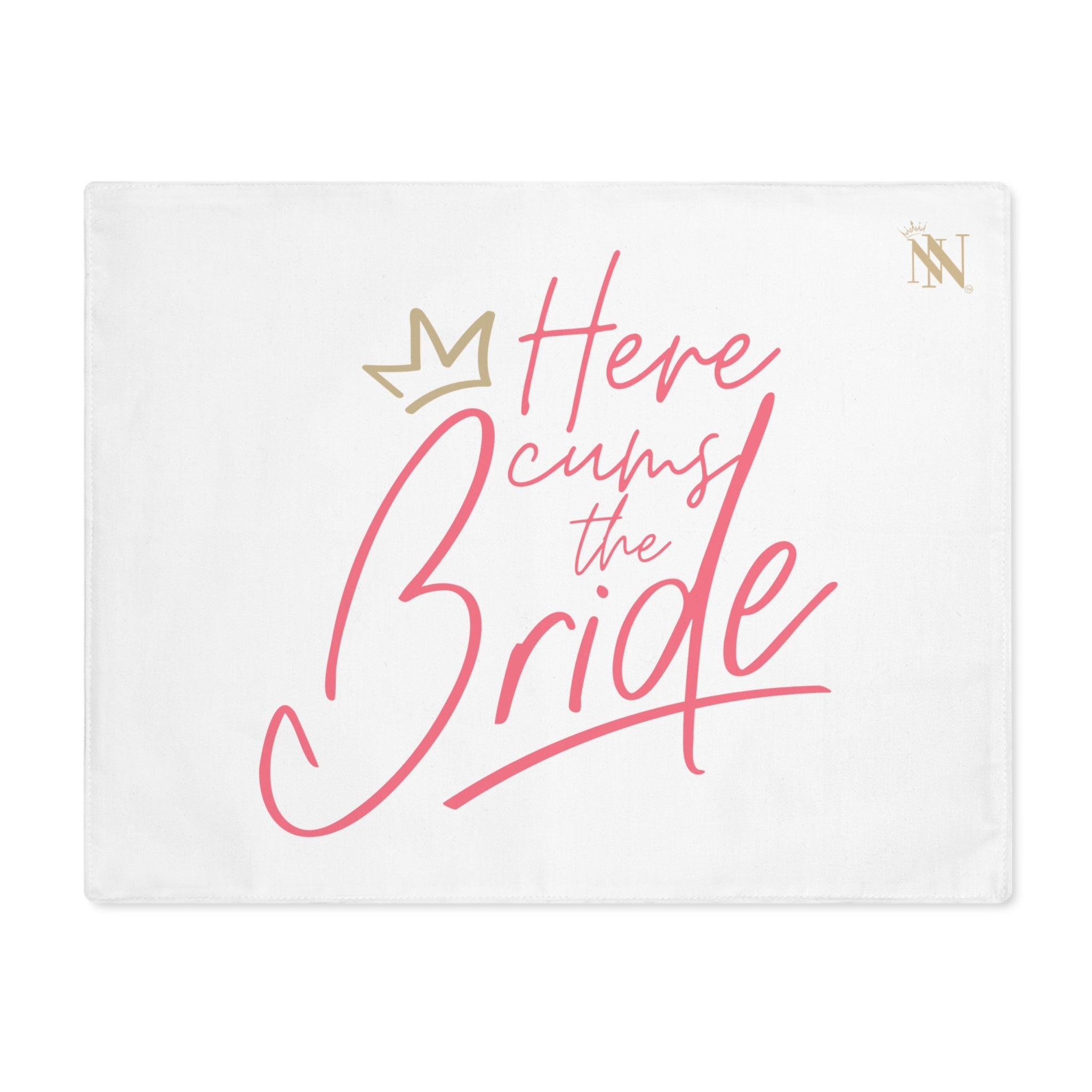 Here Cums the Bride | Mix & Match Playful Fun-Flirty Lovers’ Toy Mats