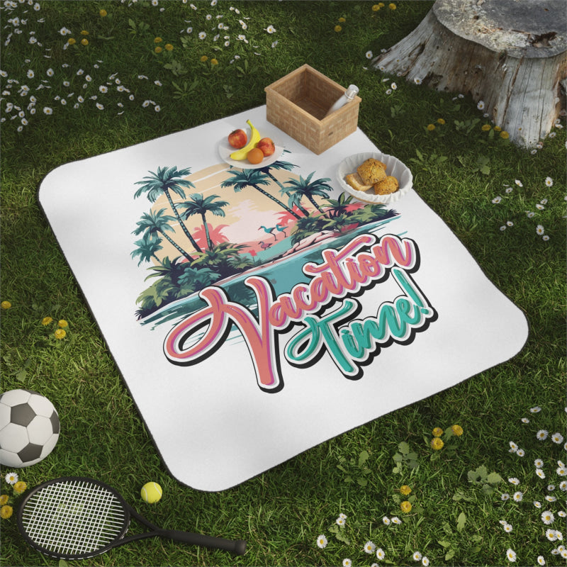 Vacation Time | Mix Match Fun-Flirty Lovers’ Water-Resistant Blankets