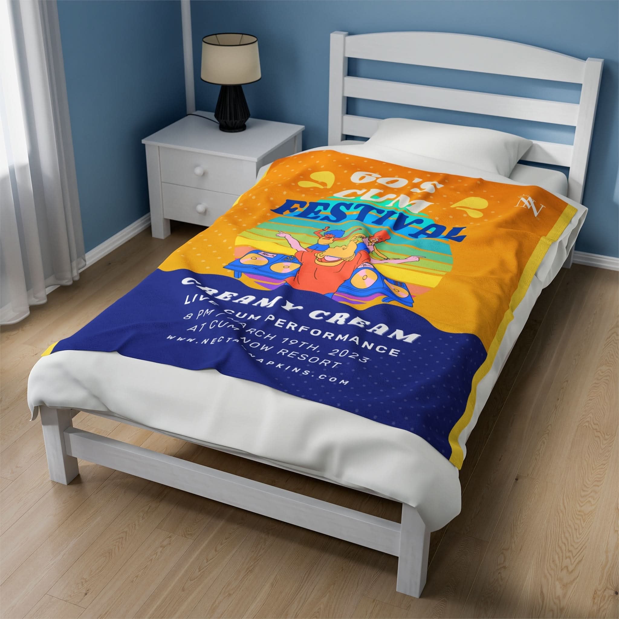 60s Cum Festival | Mix & Match Fun-Flirty Lovers’ Blankets