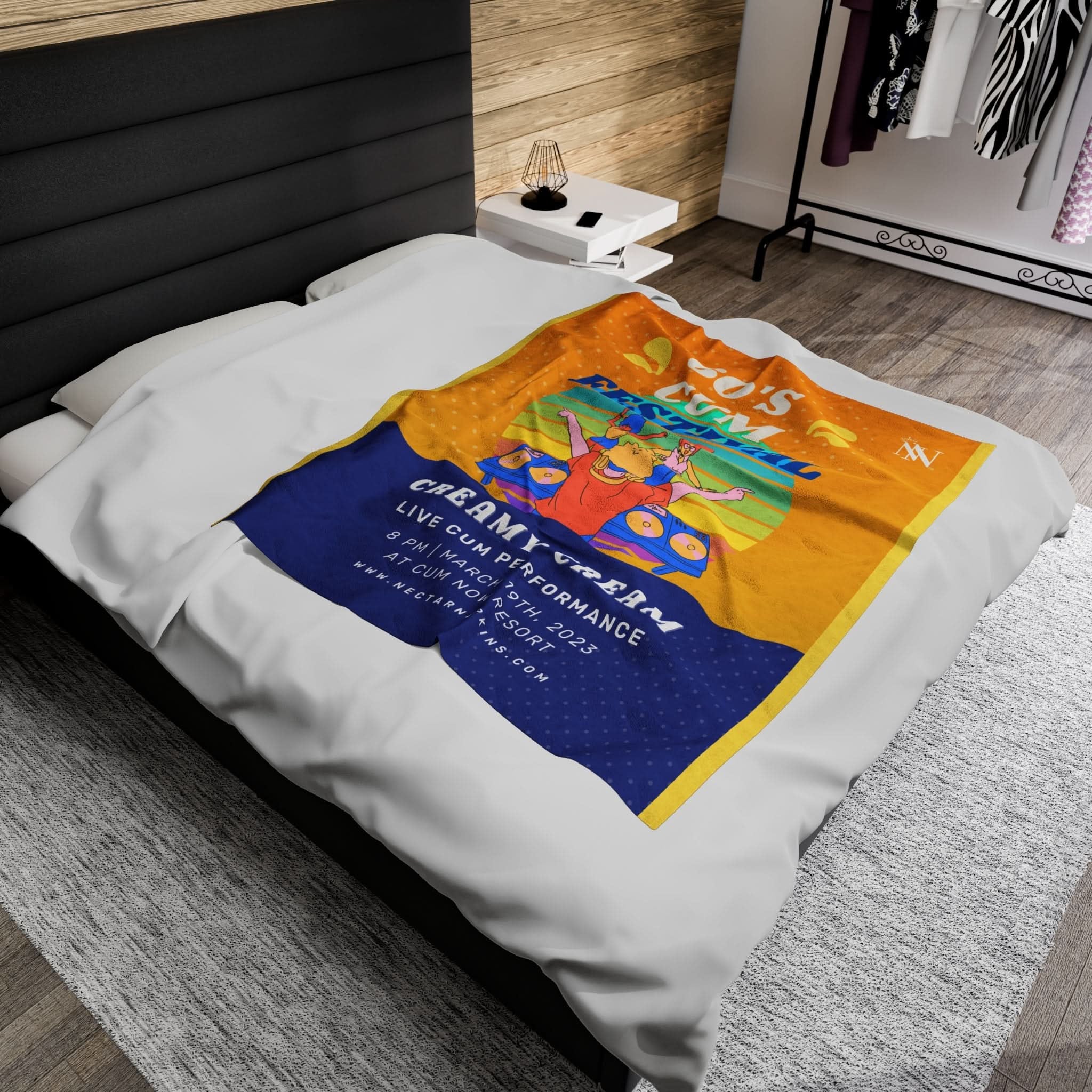 60s Cum Festival | Mix & Match Fun-Flirty Loversā Blankets