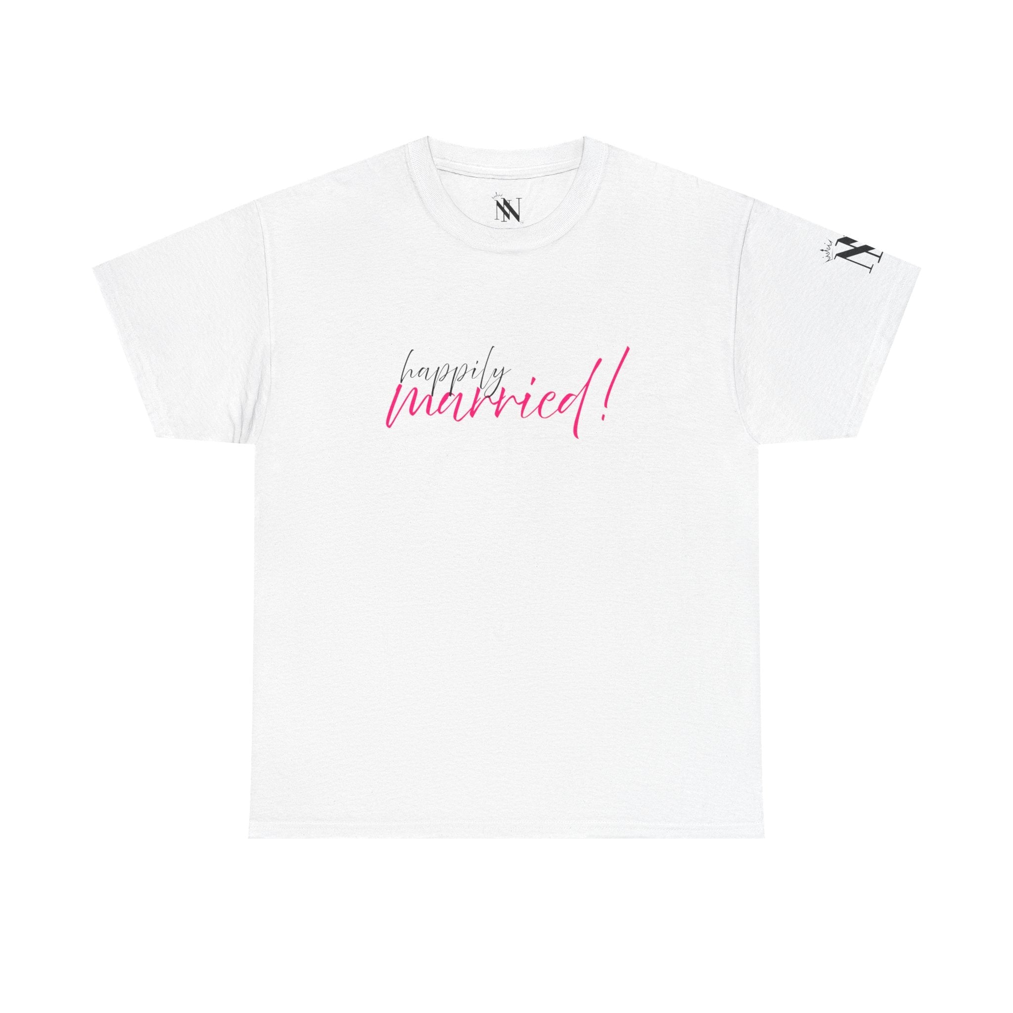 Happily Married! | Mix & Match Cotton Unisex Fun-Flirty Lovers’ T-Shirts