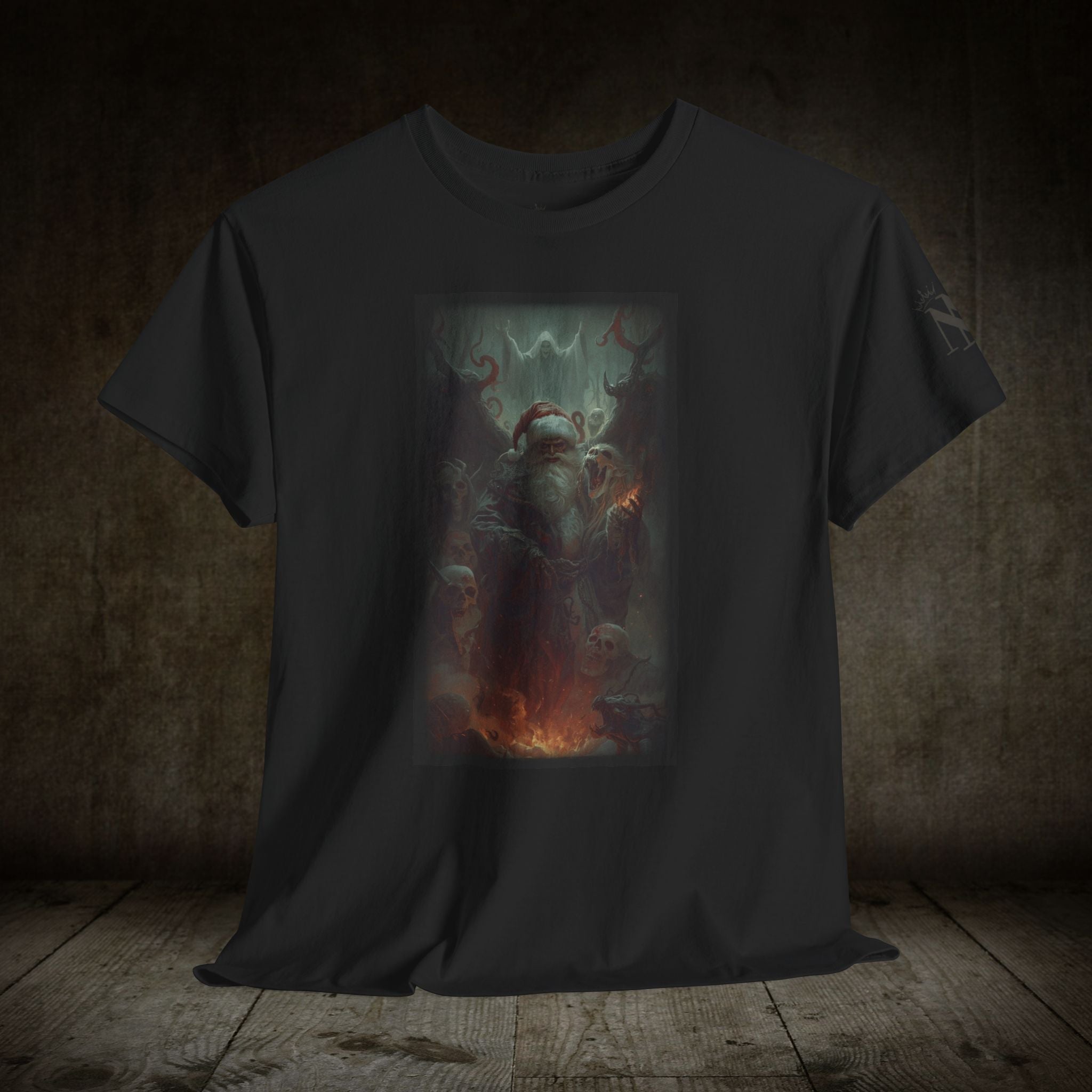 Evil Santa Christmas Fantasy | Mix & Match Cotton Unisex Fun-Flirty Lovers’ T-Shirts