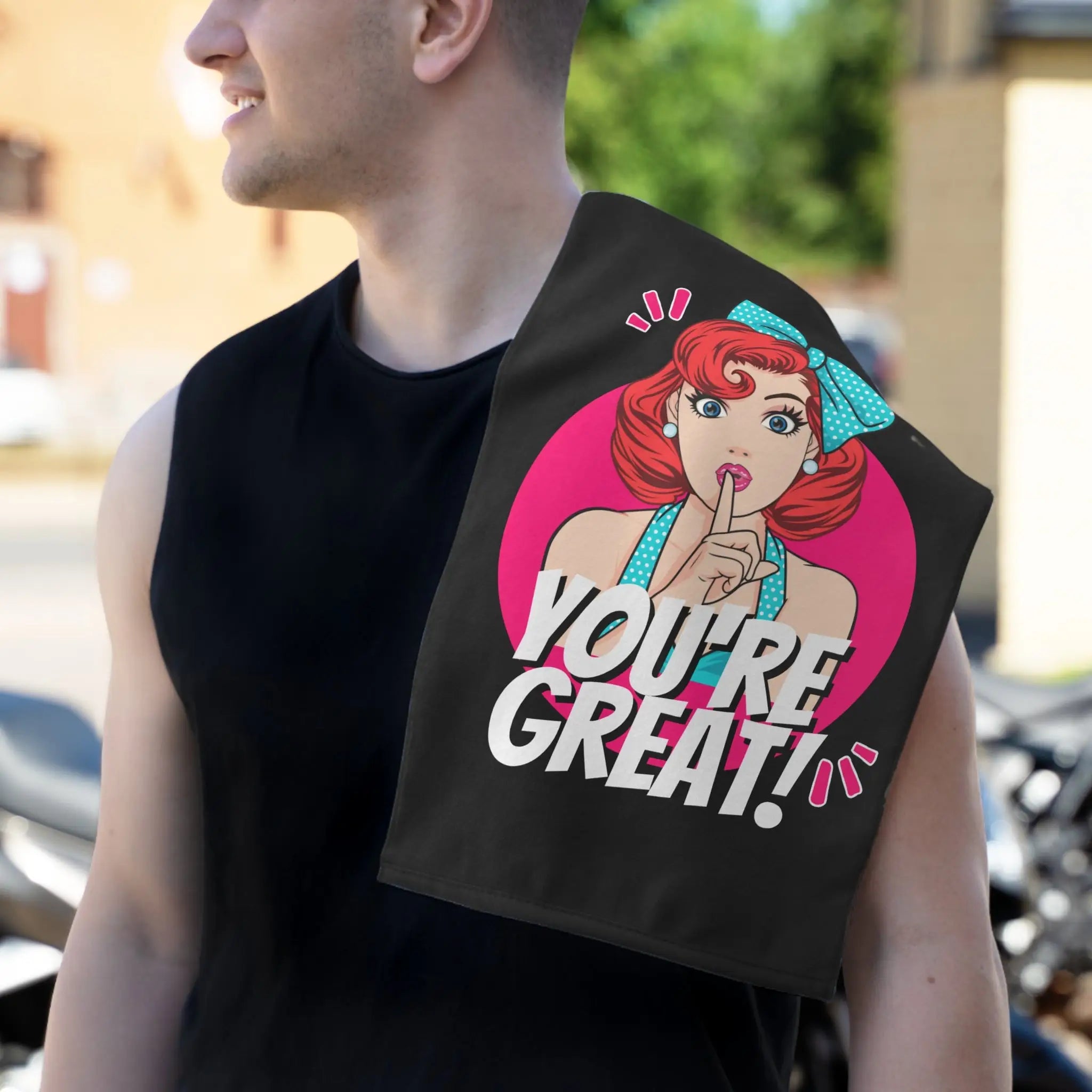 Shh! Youâre Great! Anime Sex Towel