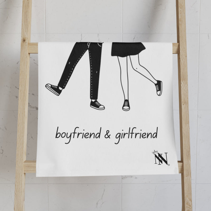Boyfriend & Girlfriend | Mix & Match Classic Fun-Flirty Lovers’ Towels