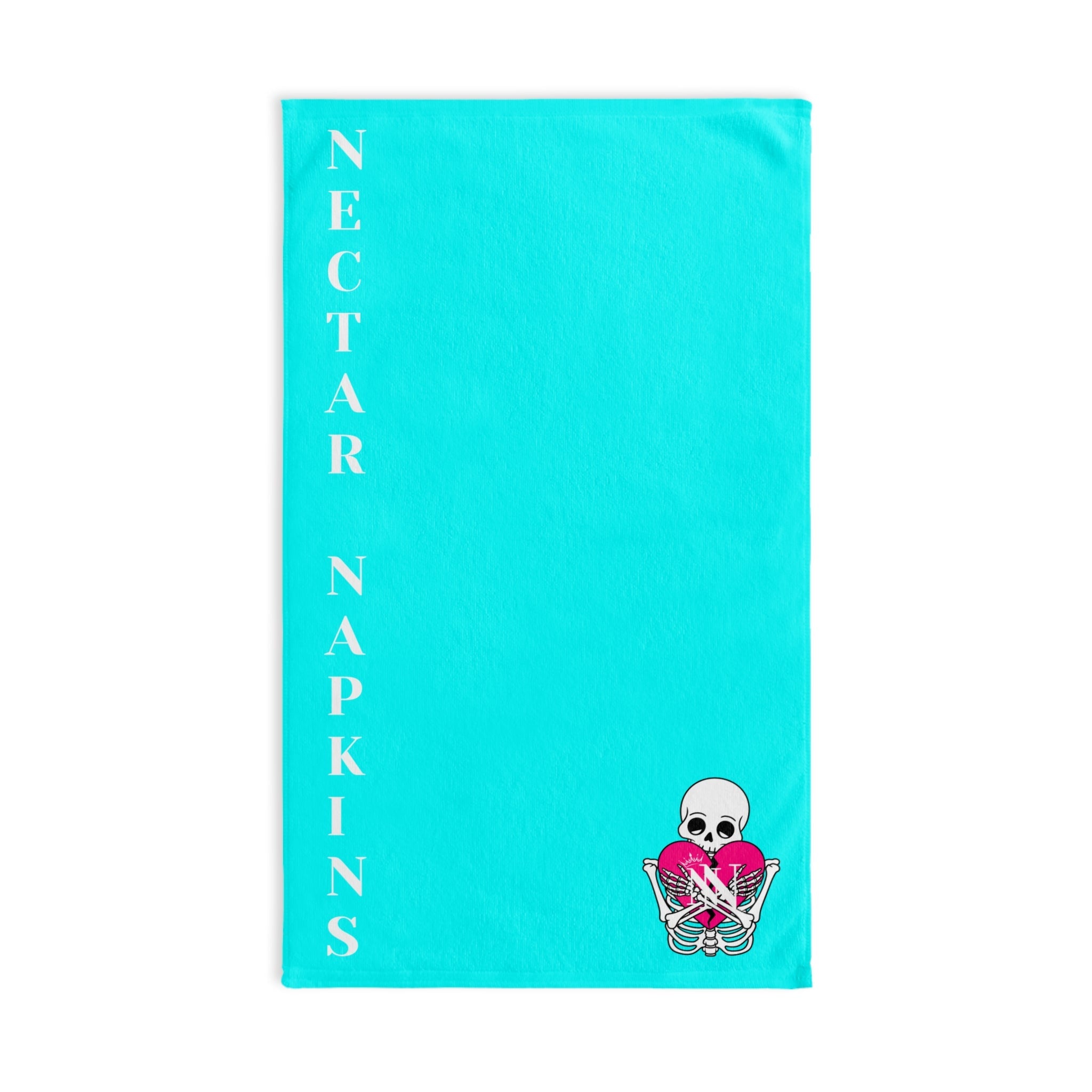 Nectar Napkins Brand Neon Blue Cum Towel