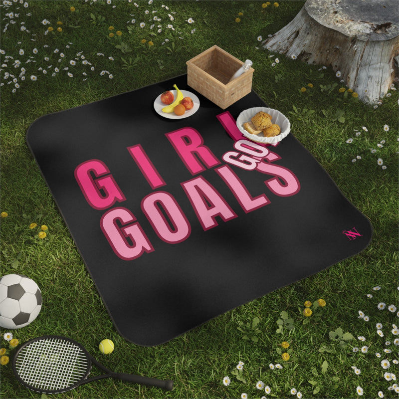 Girl Got Goals | Mix Match Fun-Flirty Lovers’ Water-Resistant Blankets