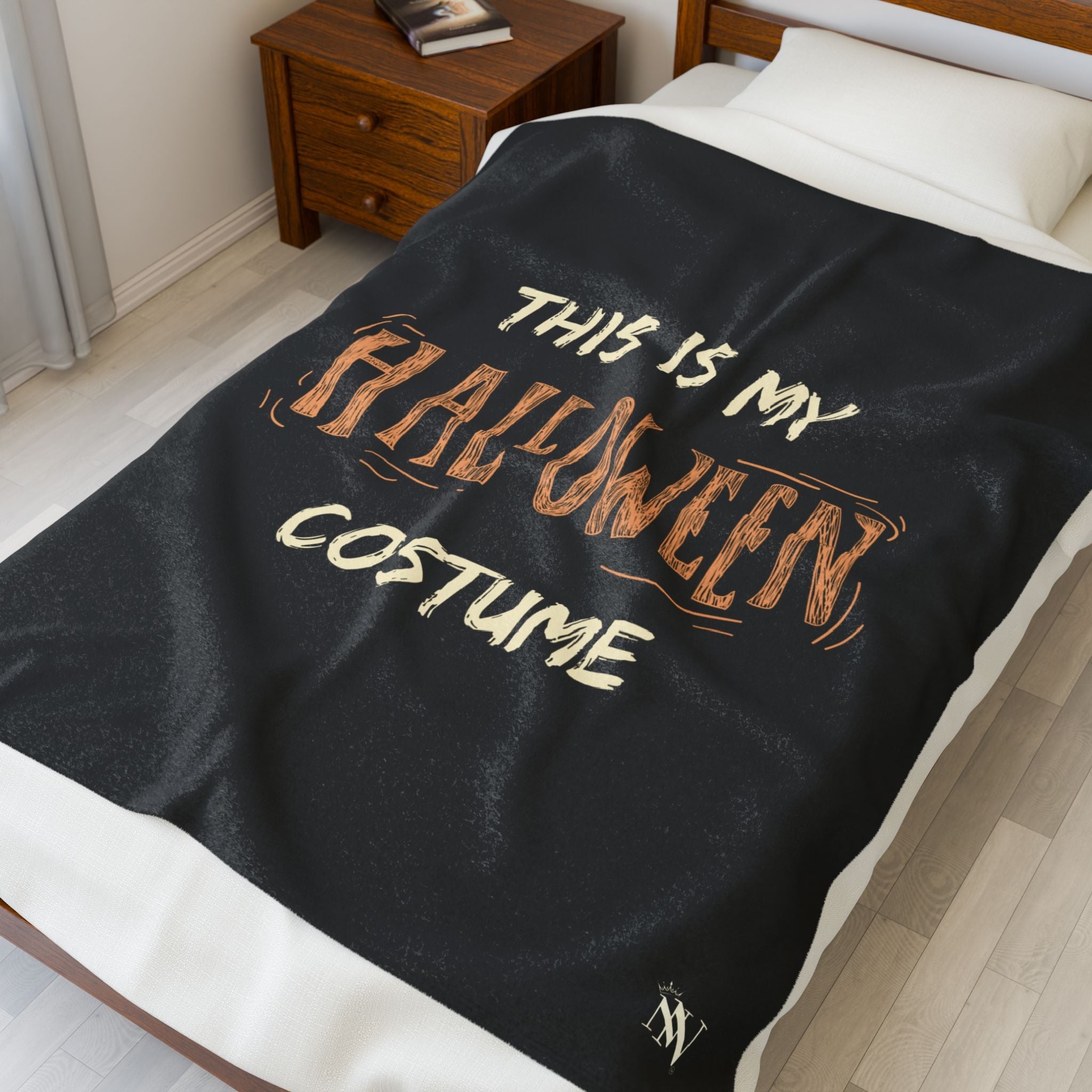 This is My Halloween Costume | Mix & Match Velveteen Fun-Flirty Lovers’ Blankets