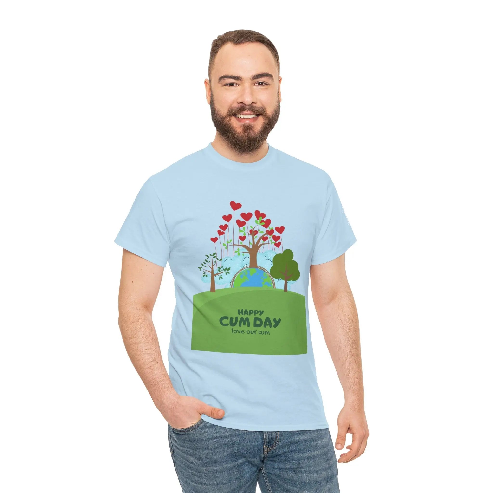 Happy Cum Day | Mix & Match 100% Cotton Unisex Fun-Flirty Lovers’ Tees