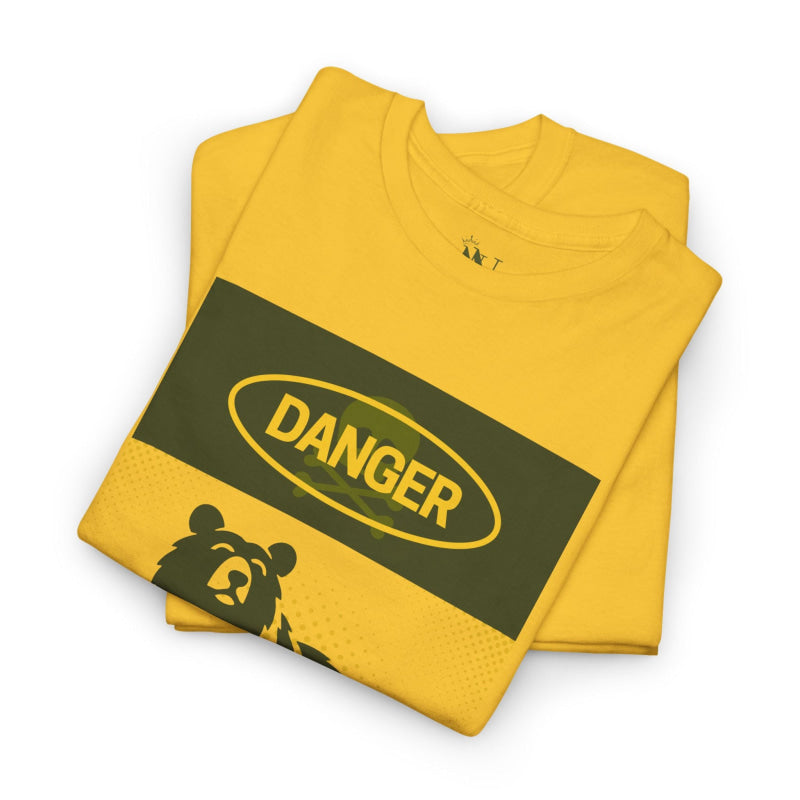 Danger Wild Animal Area | Mix & Match Cotton Unisex Fun-Flirty Lovers’ T-Shirts