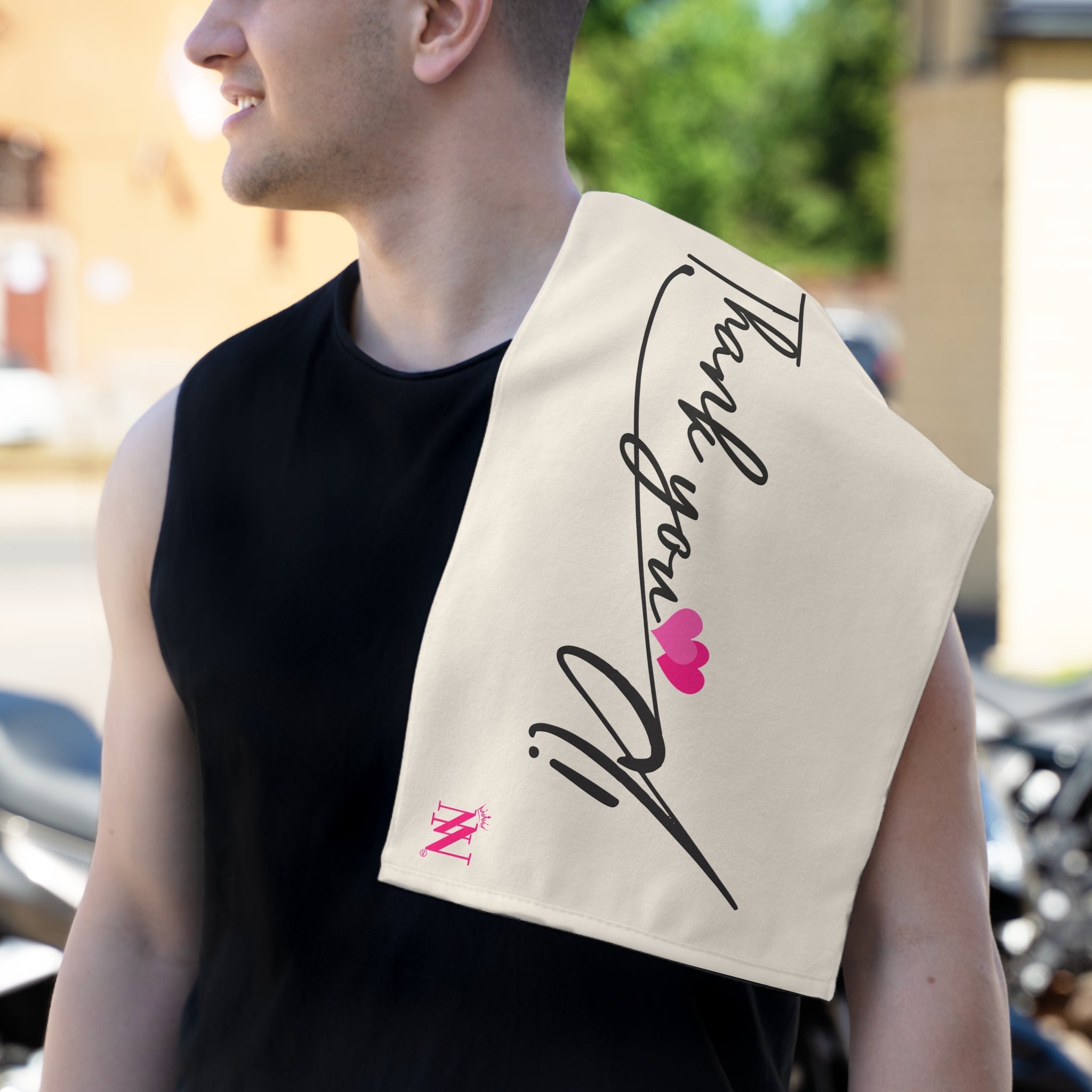 Thank You Hearts D! | Mix & Match Soft Fun-Flirty Lovers’ Towels