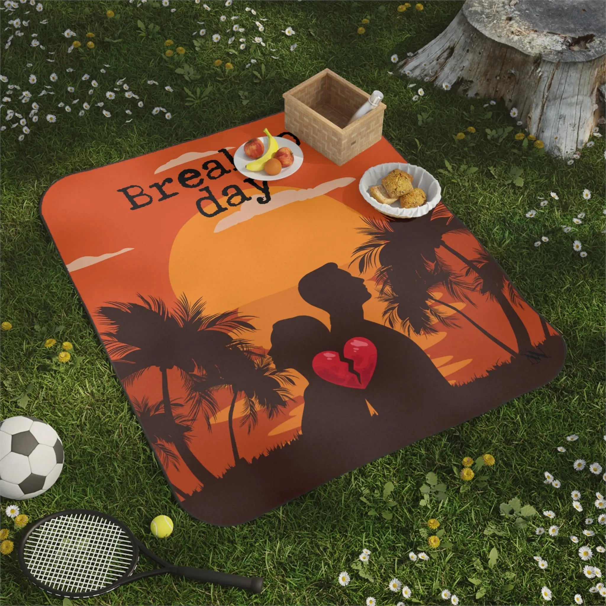 Breakup Day Heartbreak Sunset Sex Blanket