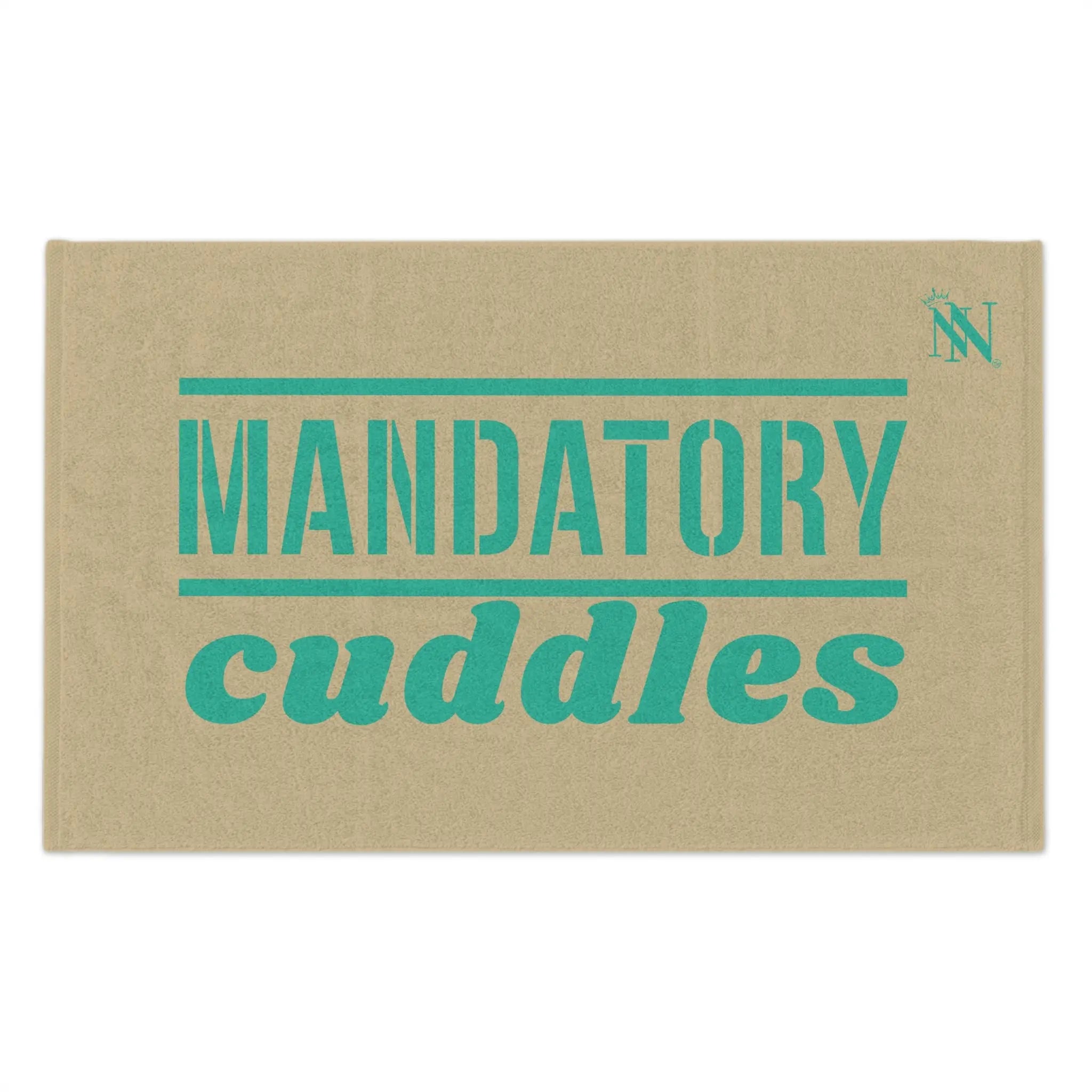 Mandatory Cuddles Gold | Mix & Match Soft Fun-Flirty Lovers’ Towels