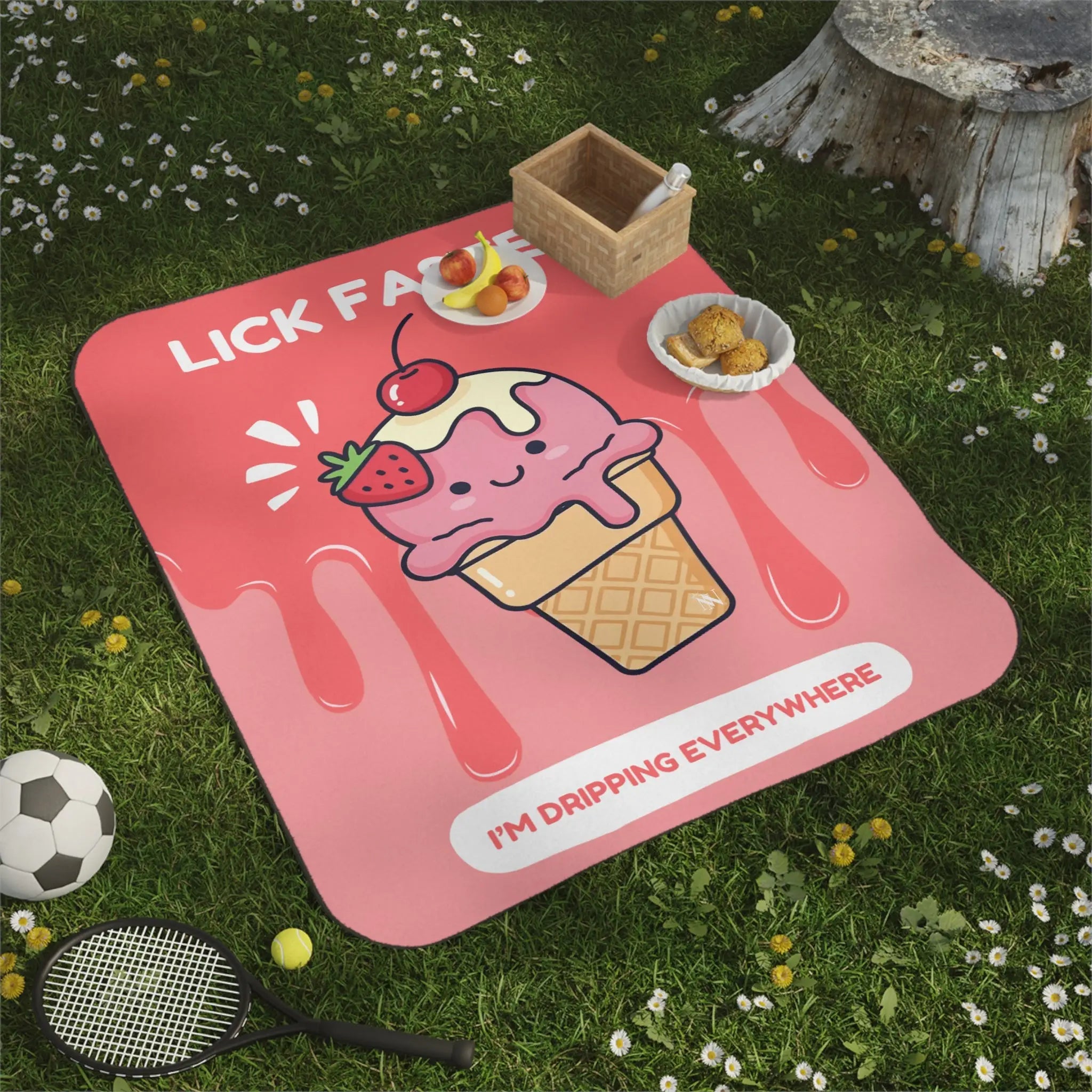 Lick Faster | Nectar Napkins Fun-Flirty Lovers’ Sex Blankets