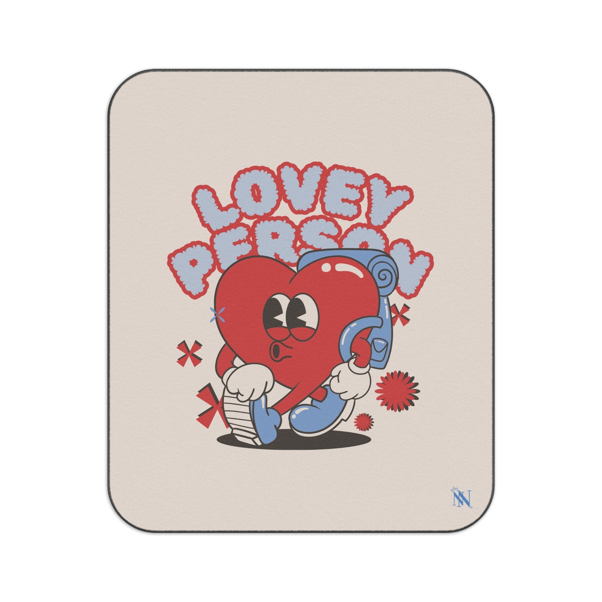 Lovey Person | Mix Match Fun-Flirty Lovers’ Water-Resistant Blankets