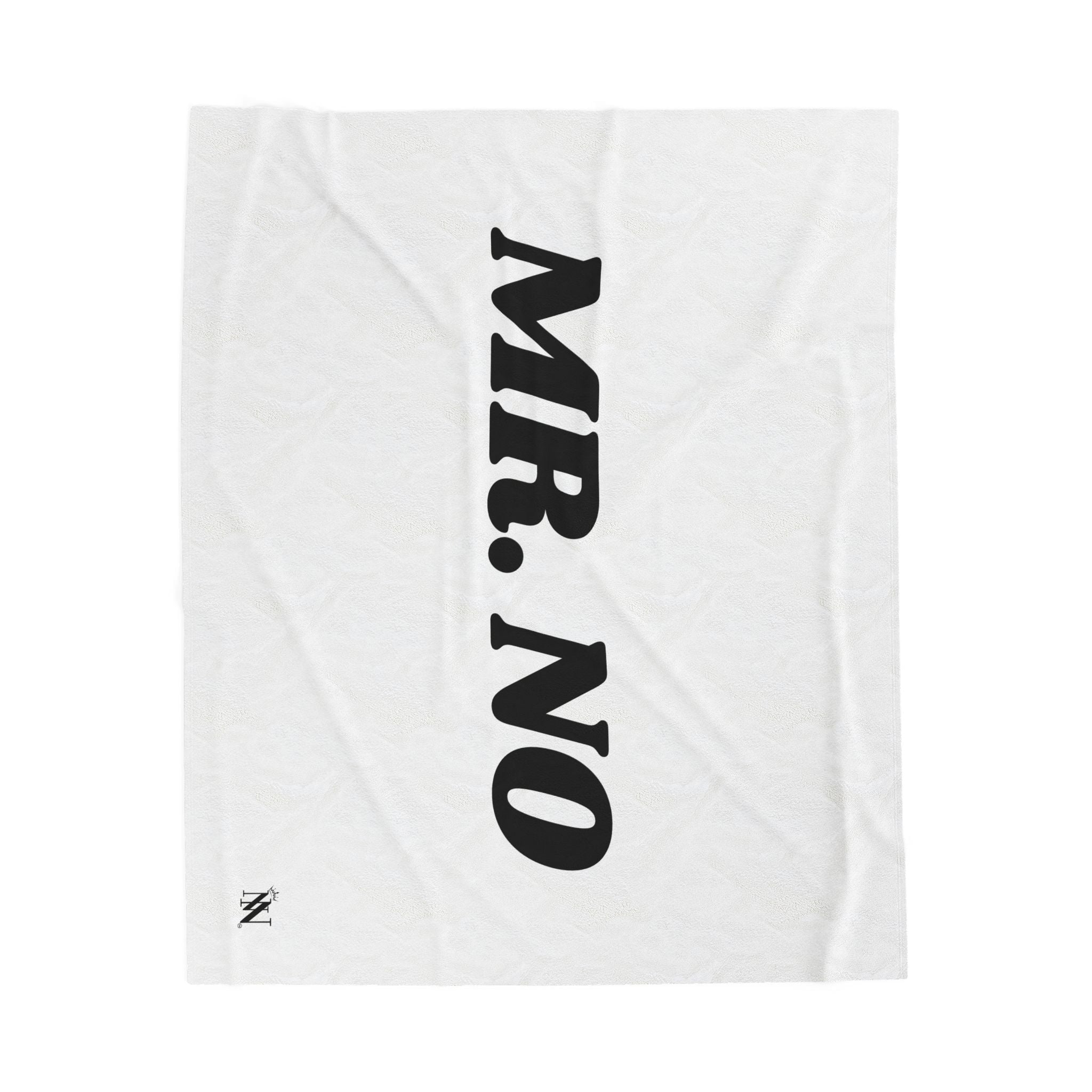 Mr. No | Mix & Match Velveteen Fun-Flirty Lovers’ Blankets