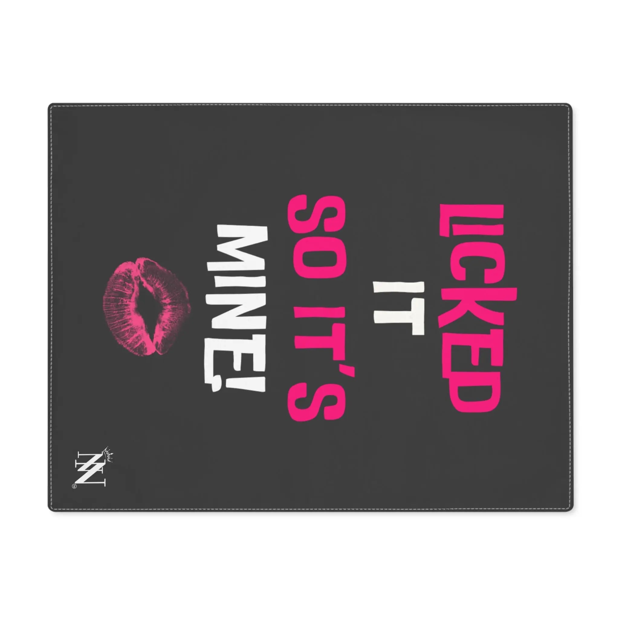 Licked It So It’s Mine! With a Kiss Sex Toys Mat