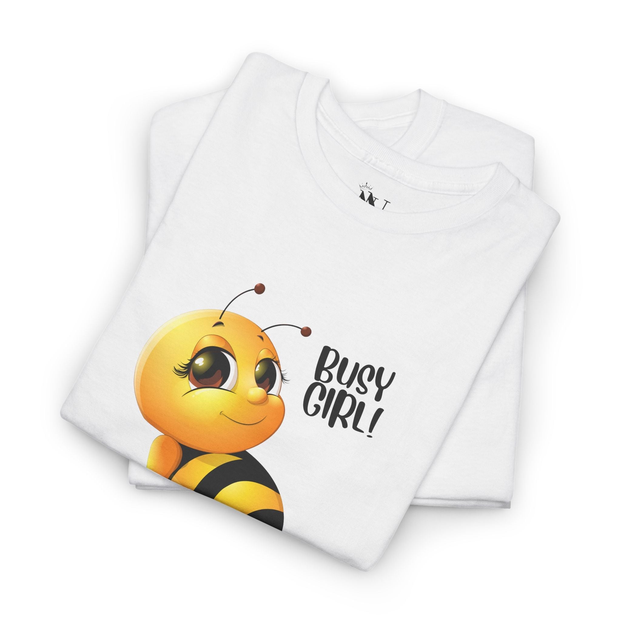 Busy Girl! Bee | Mix & Match 100% Cotton Unisex Fun-Flirty Lovers’ Tees