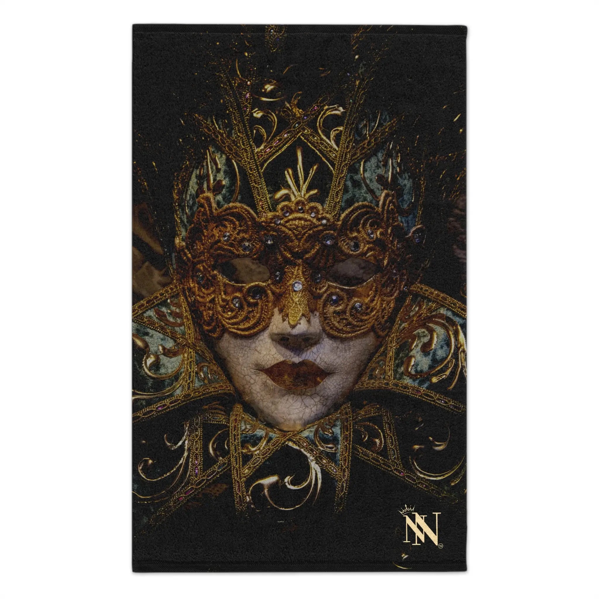 Masquerade Mask | Mix & Match Soft Fun-Flirty Lovers’ Towels