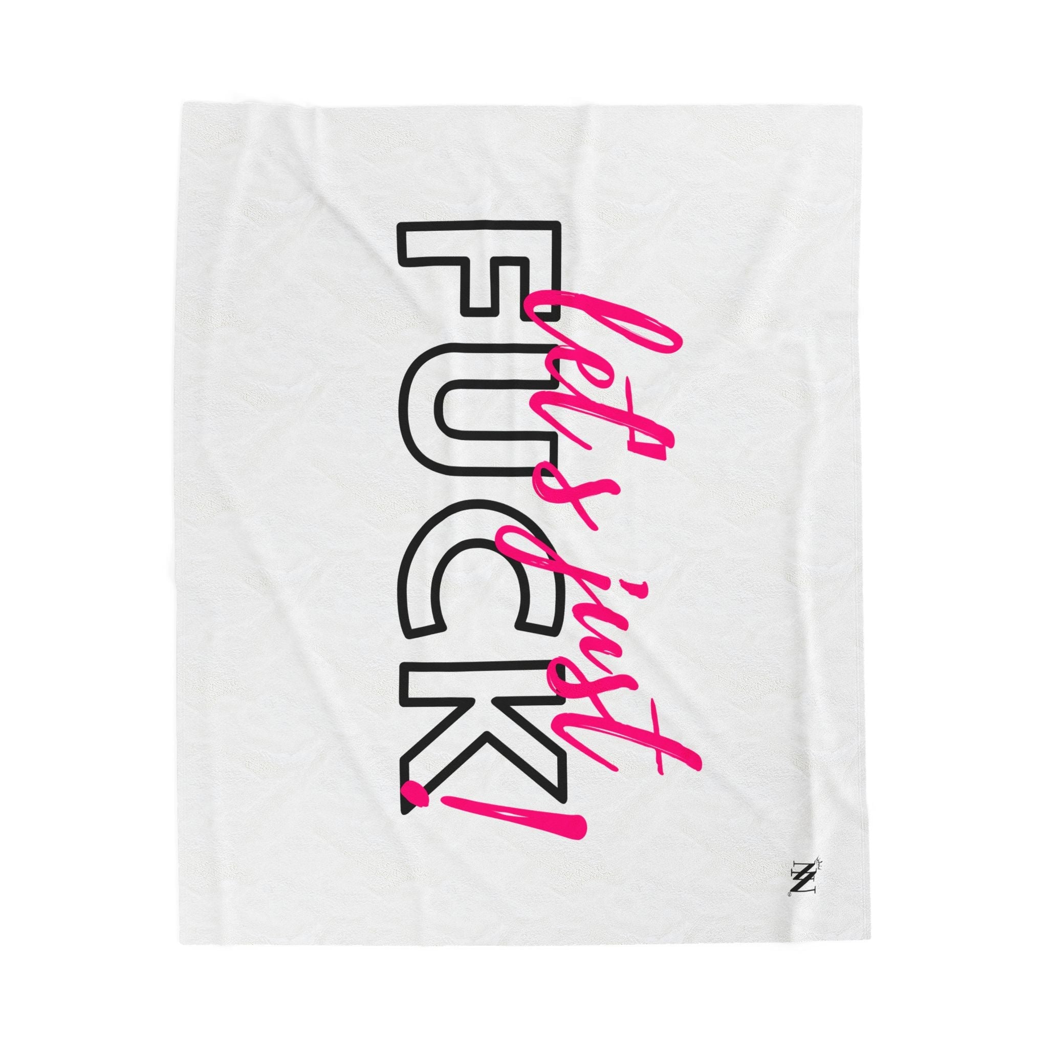 Let’s Just Fuck! | Mix & Match Soft Fun-Flirty Lovers’ Blankets