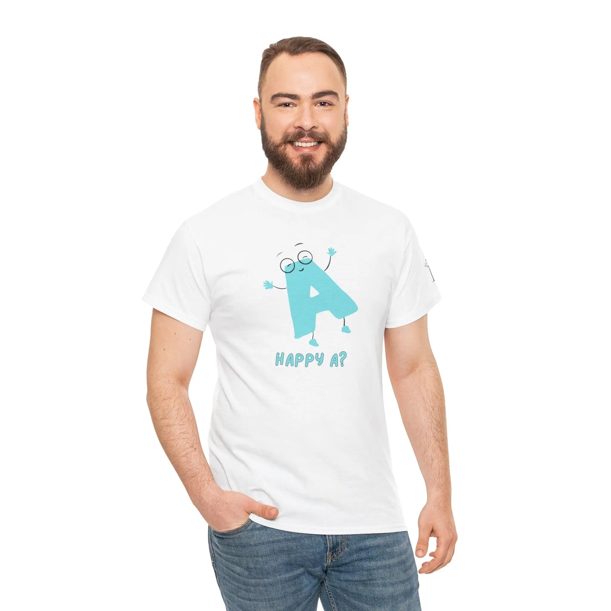 Happy A? Cotton T-Shirt