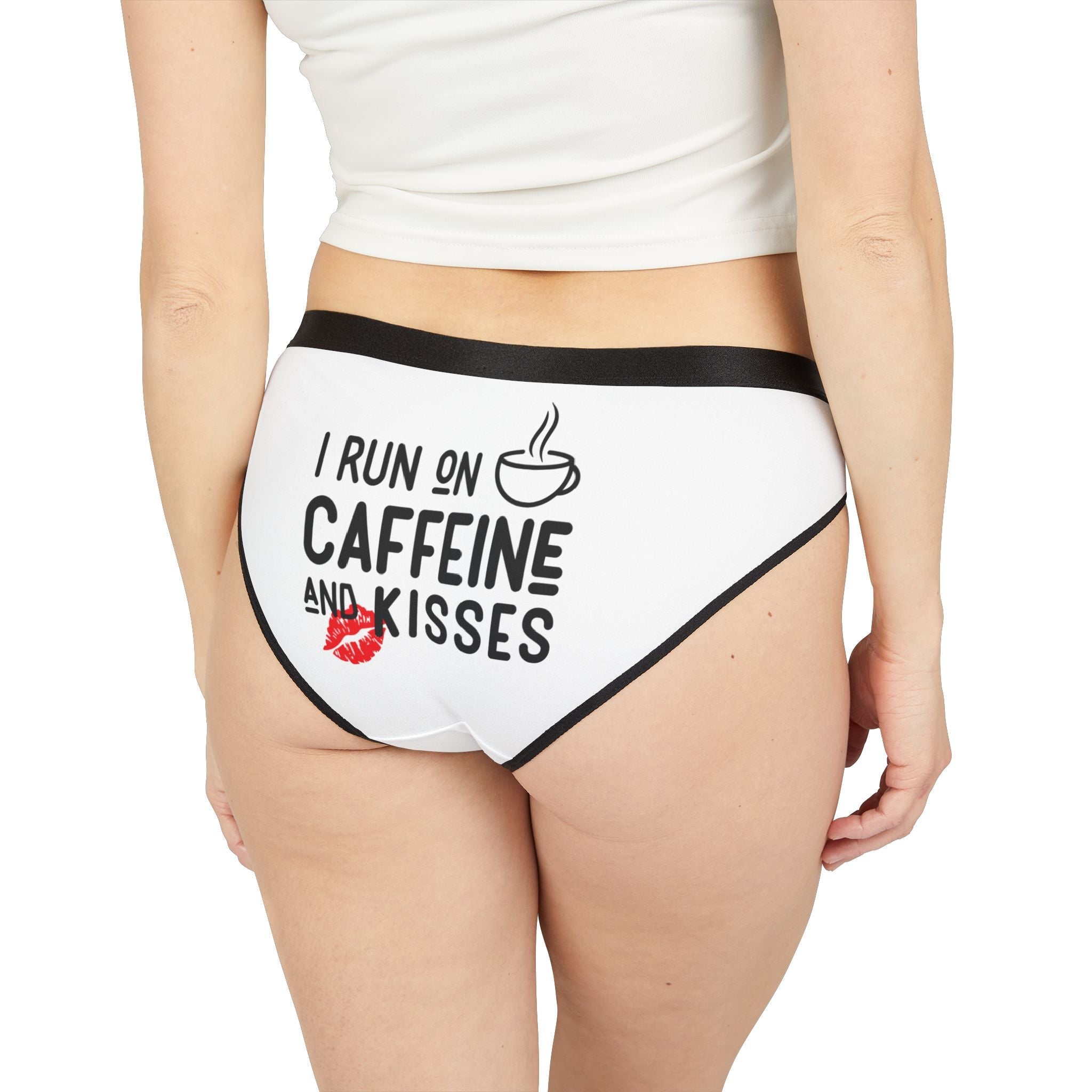 I Run on Caffeine & Kisses | Mix & Match Women’s Fun-Flirty Lovers’ Panties