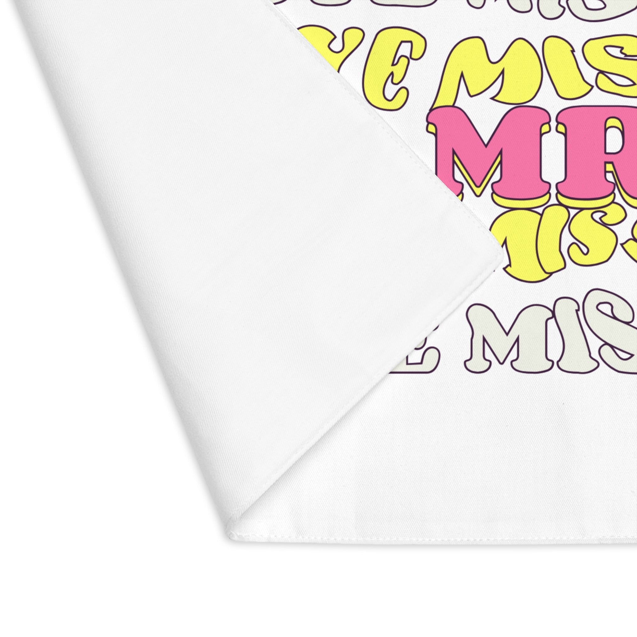Goodbye Miss Hello Mrs | Mix & Match Playful Fun-Flirty Lovers’ Toy Mats