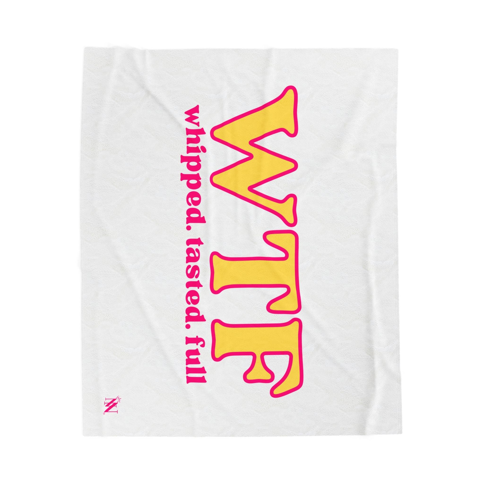WTF Whipped Tasted Full | Mix & Match Velveteen Fun-Flirty Lovers’ Blankets