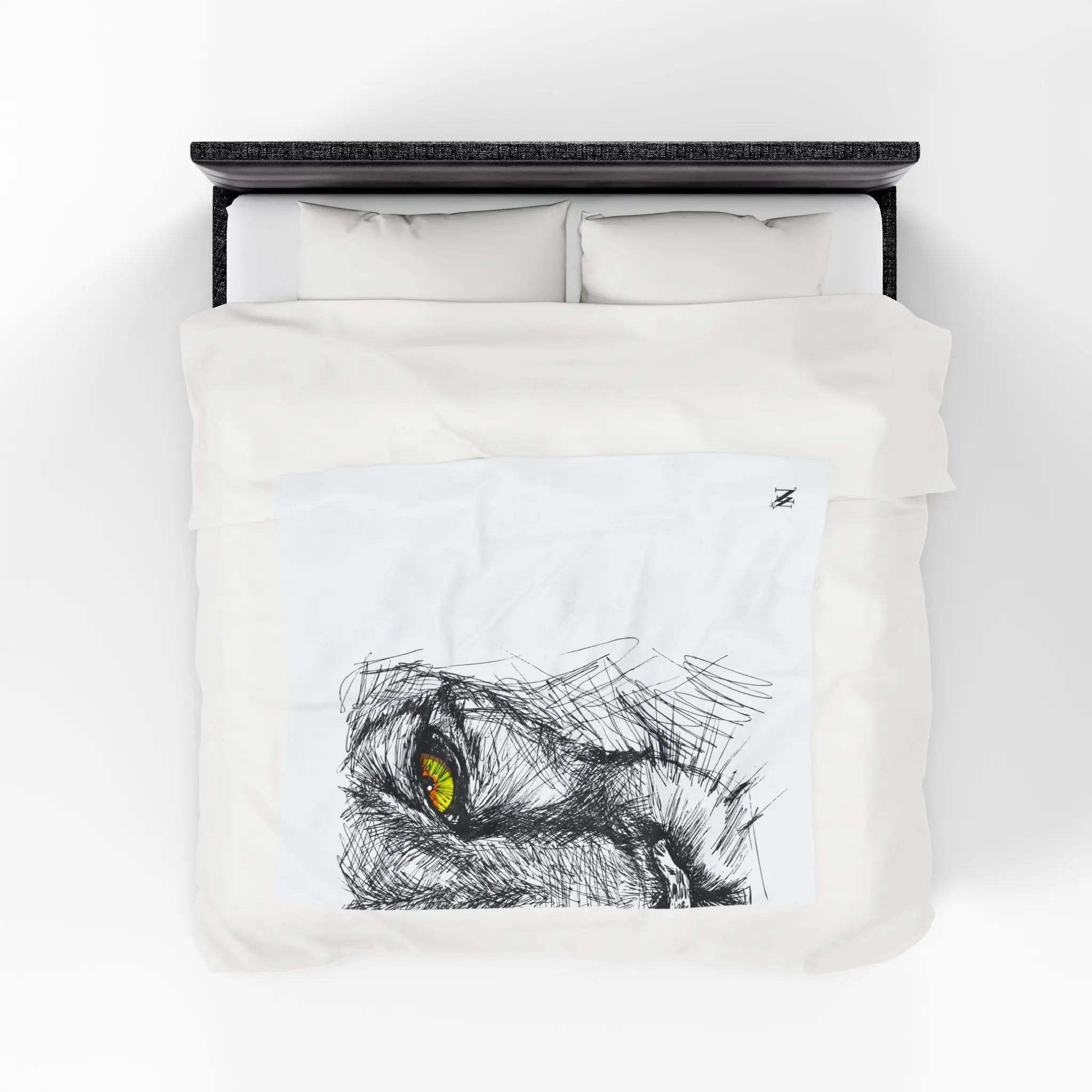Fierce Cat | Mix & Match Soft Fun-Flirty Lovers’ Blankets