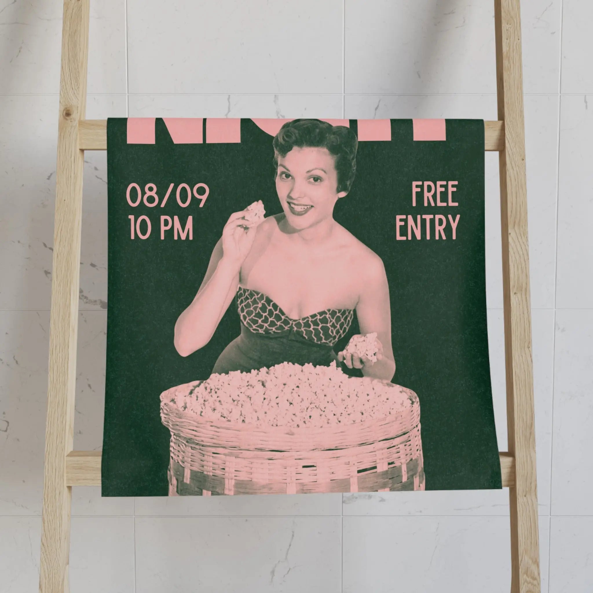 Vintage Movie Night | Mix & Match Original Fun-Flirty Lovers’ Towels