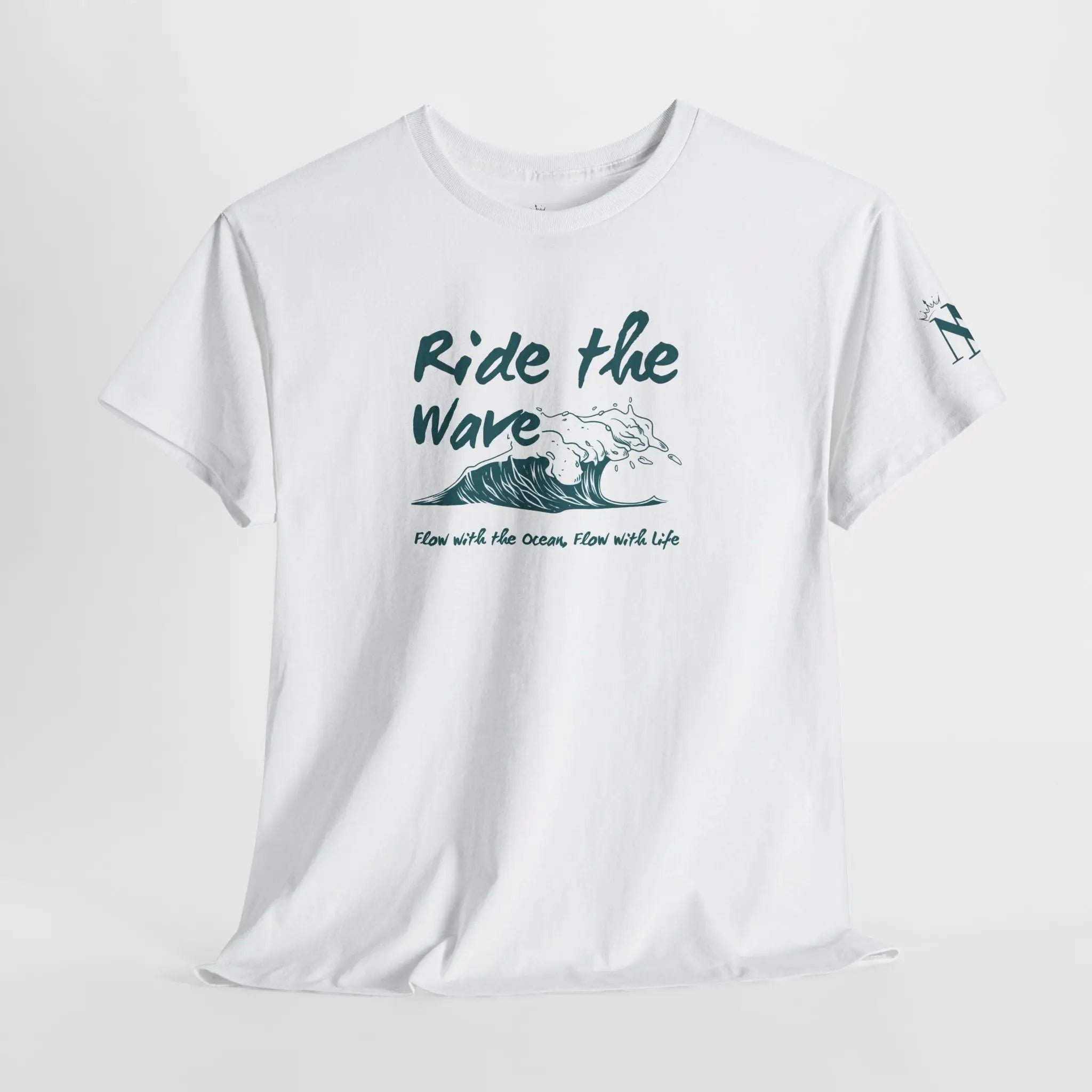 Ride the Wave Romantic Couples Sex Gifts 100% Cotton T-Shirt