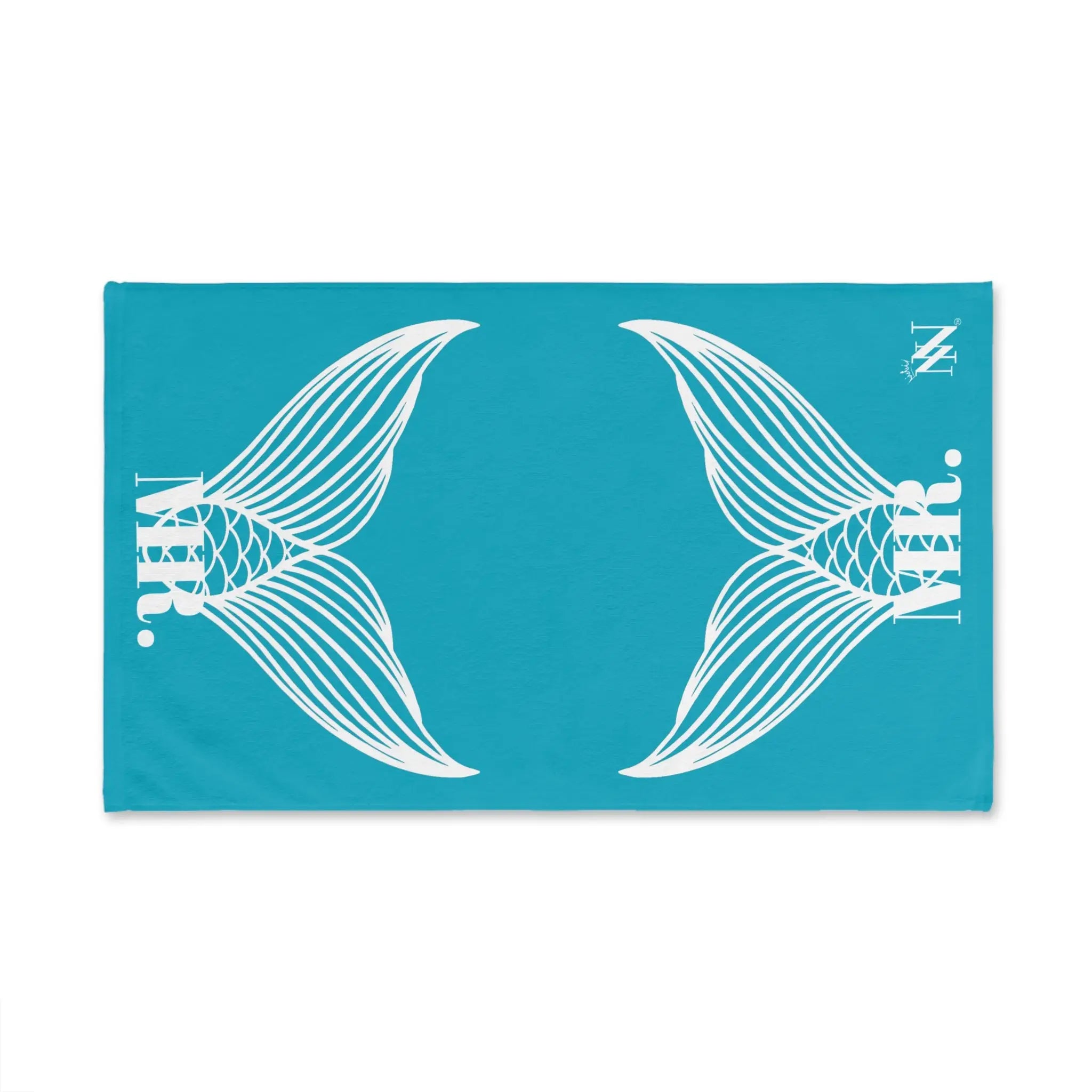 Mr. Mr. Mermaid Shareable Sides Teal Cum Towel