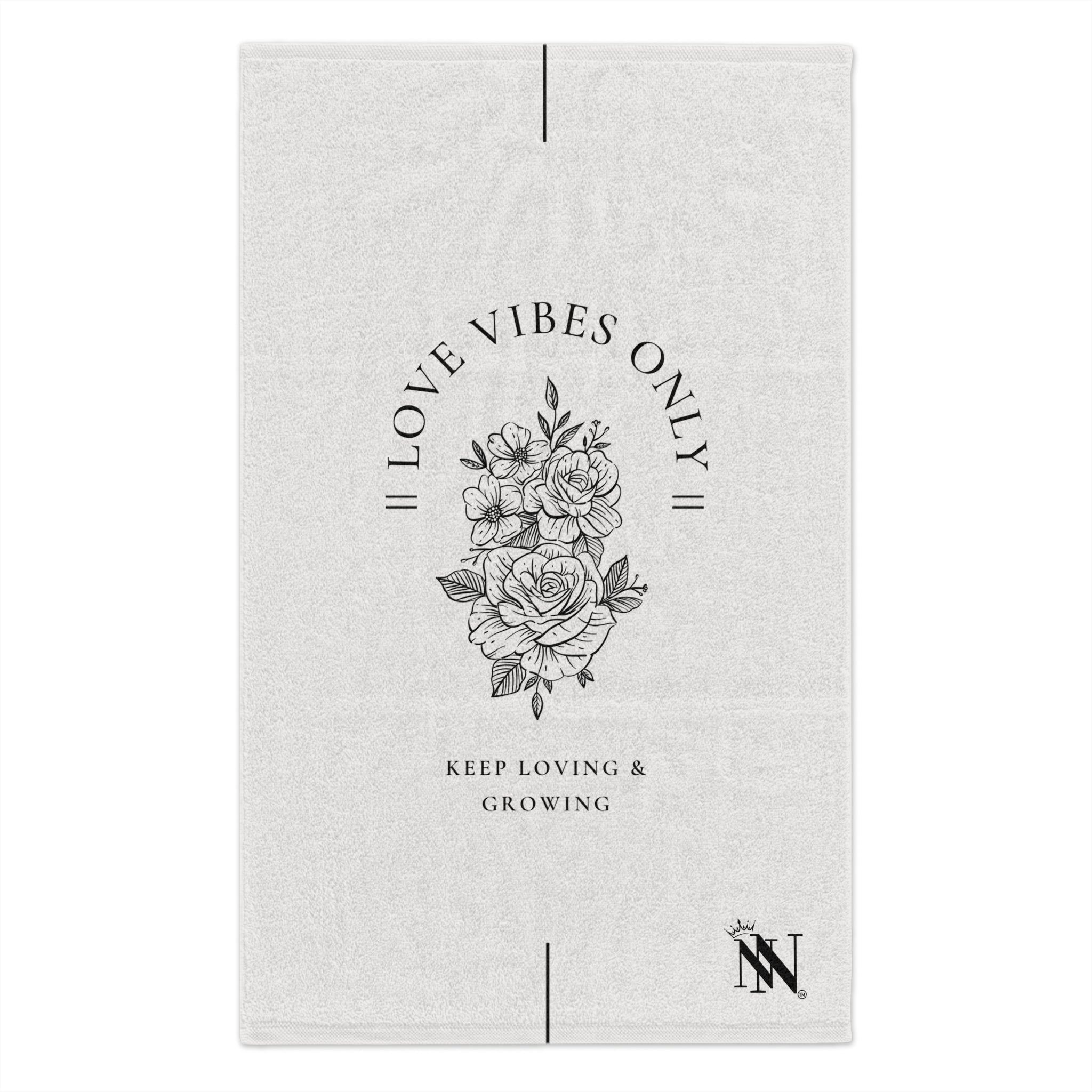 Love Vibes Only | Mix & Match Soft Fun-Flirty Lovers’ Towels