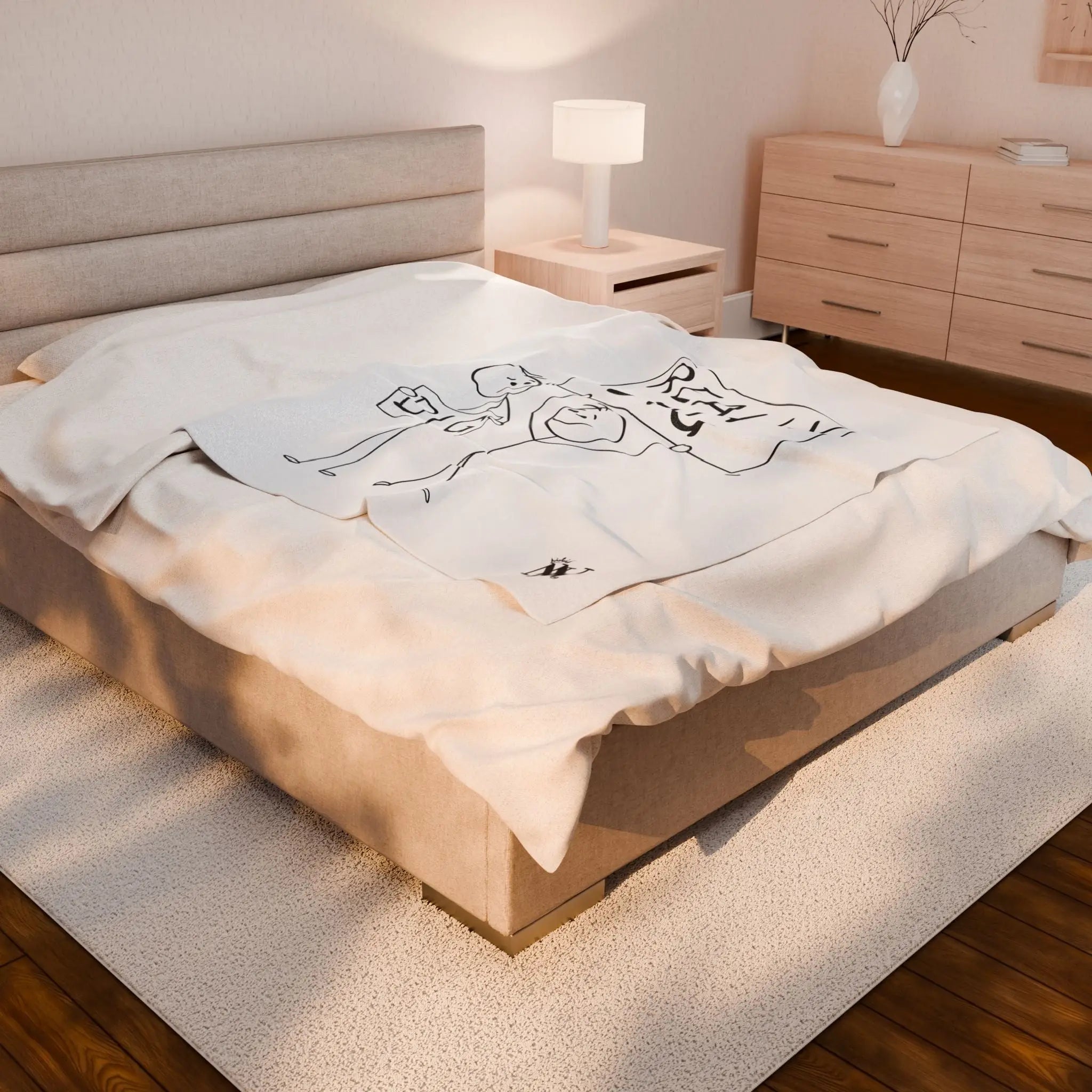 Really Big! | Mix & Match Velveteen Fun-Flirty Lovers’ Blankets