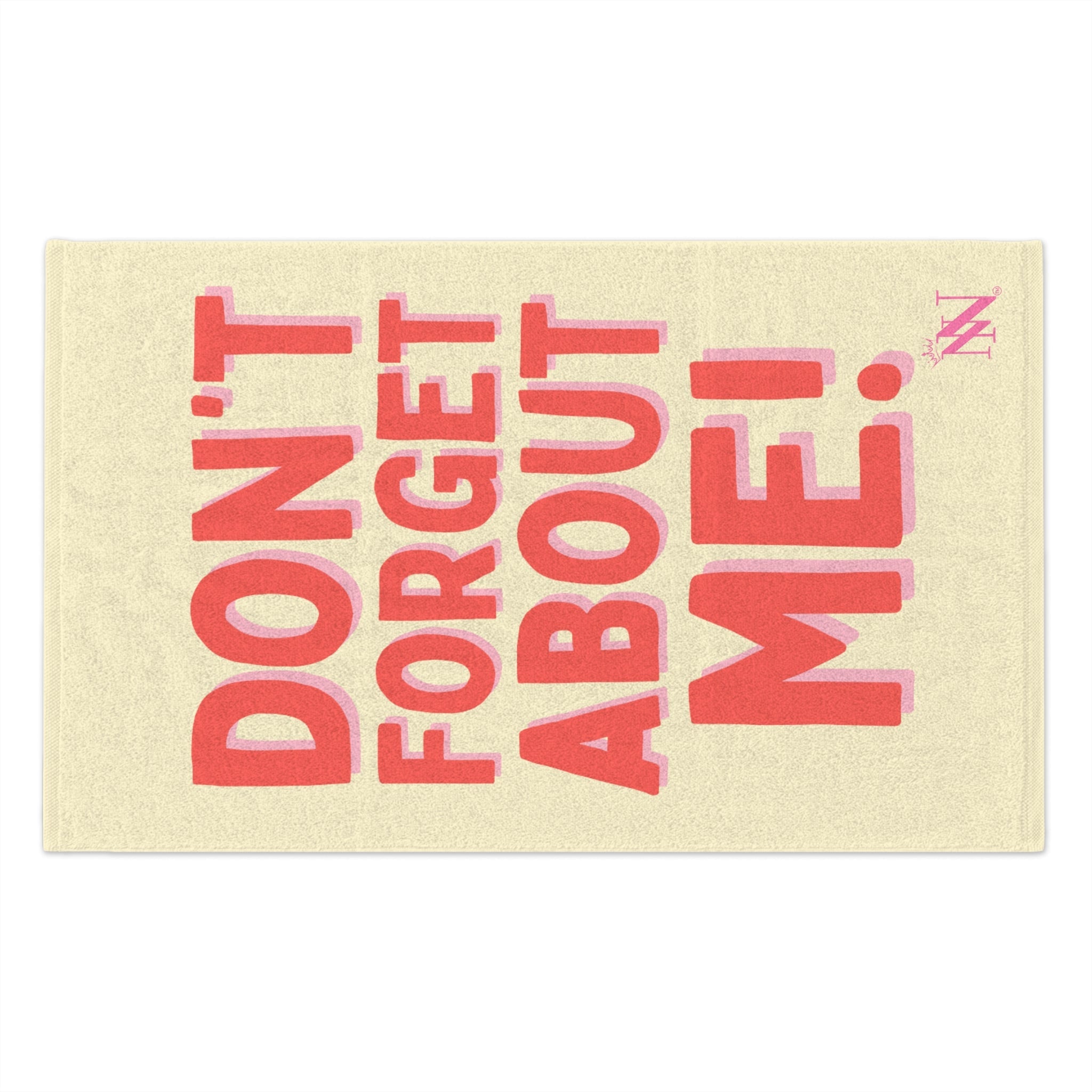 Don’t Forget About Me! Sex Towel
