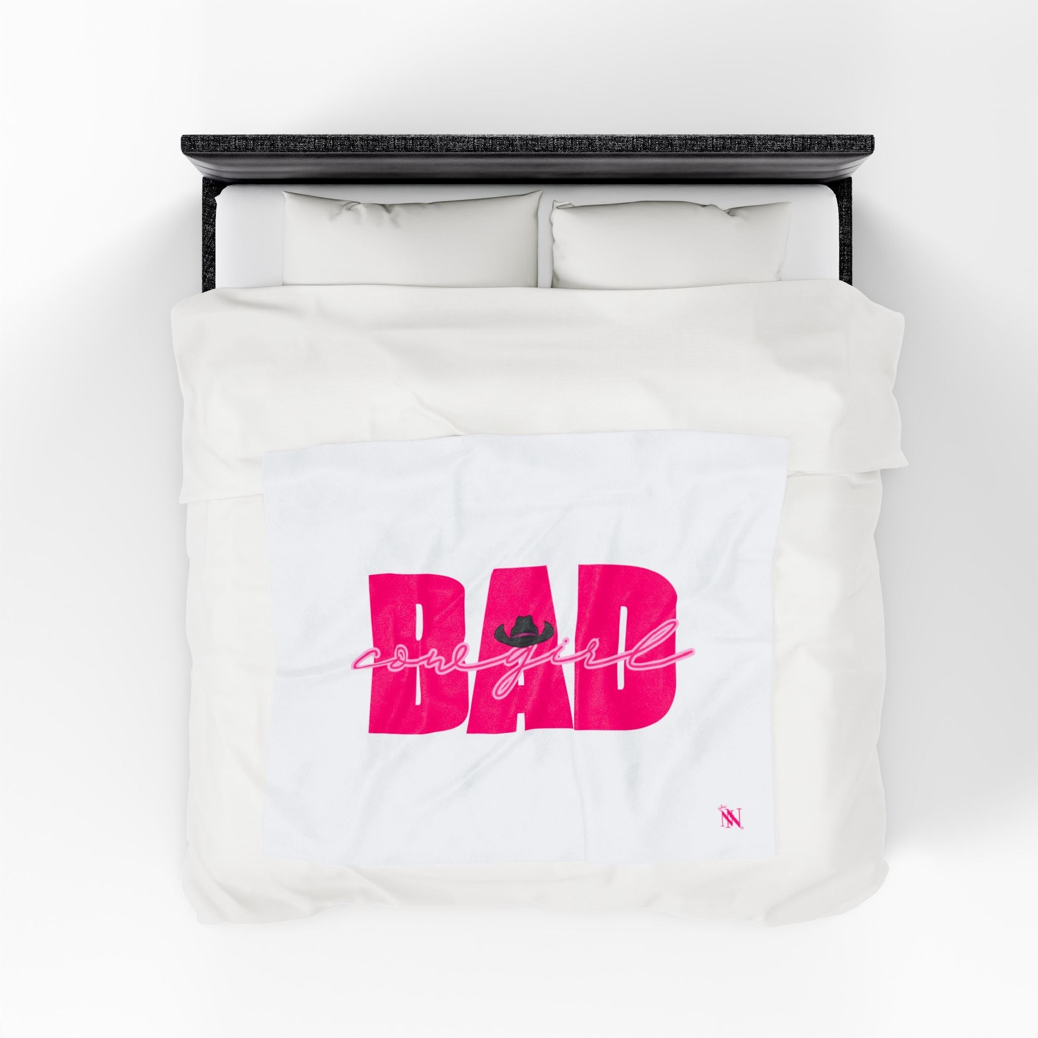 Bad Cowgirl | Mix & Match Velveteen Fun-Flirty Lovers’ Blankets