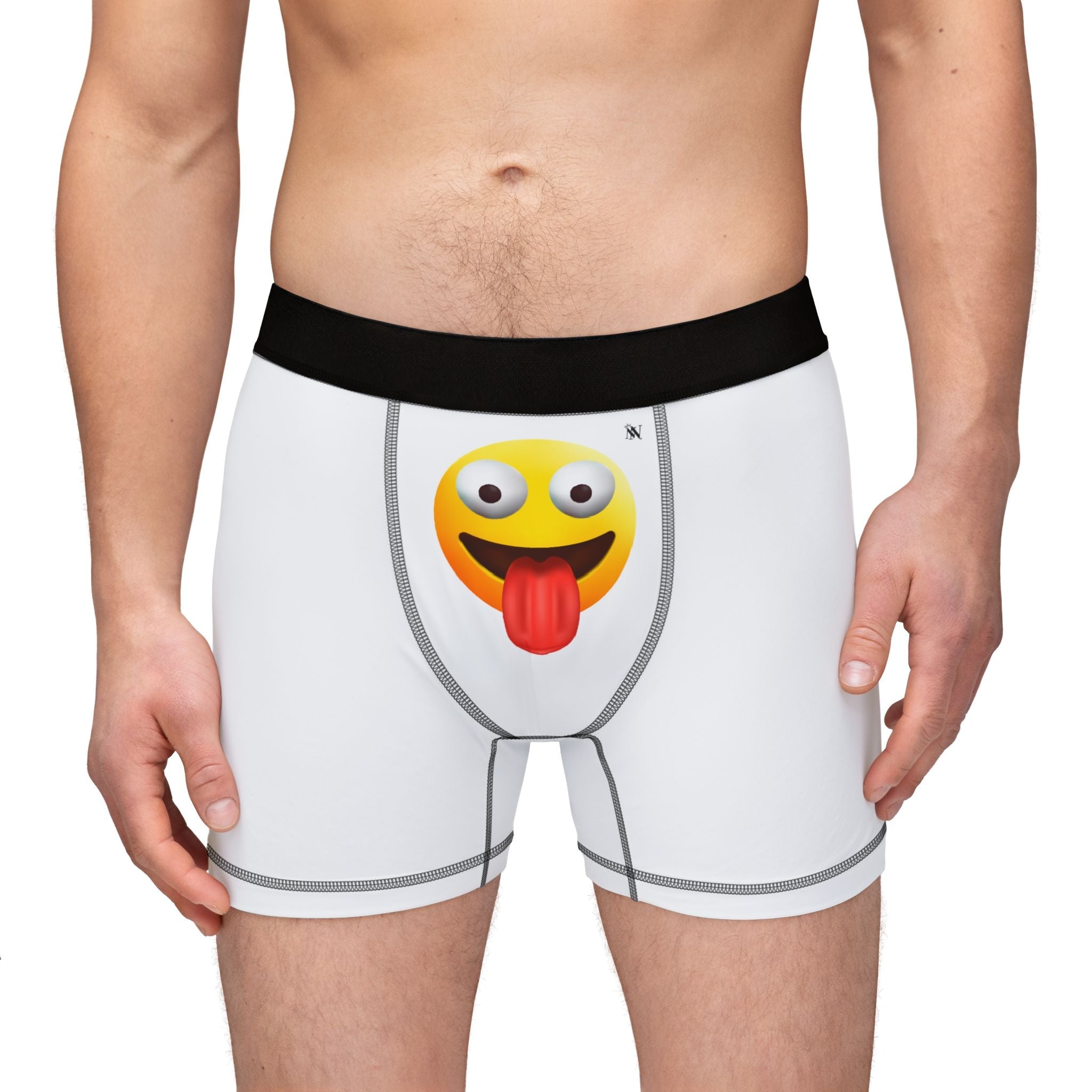 Licker Emoji | Mix & Match Men’s Fun-Flirty Lovers’ Boxer Briefs