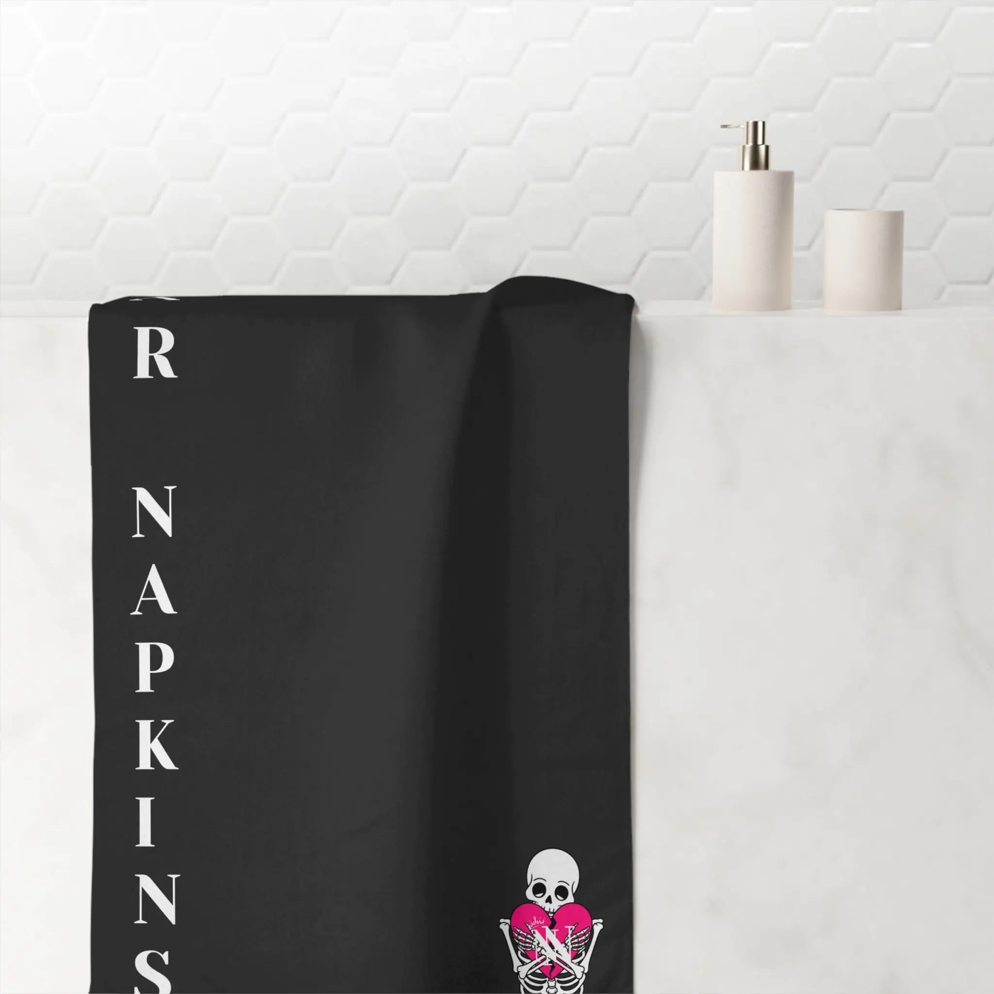 Nectar Napkins Brand Dark Grey Over Sized Sex Towel