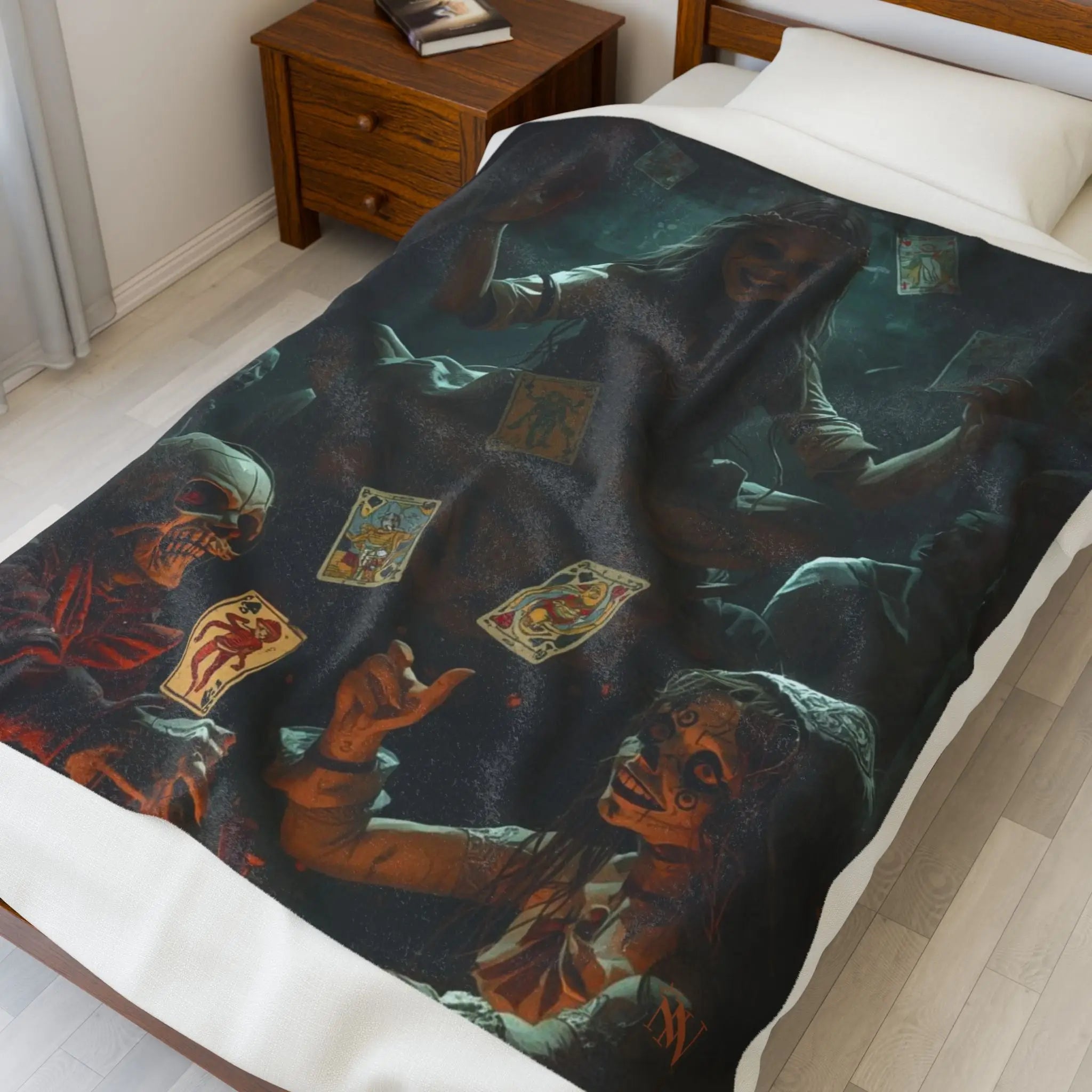 How the Cards Fall | Mix & Match Soft Fun-Flirty Lovers’ Blankets