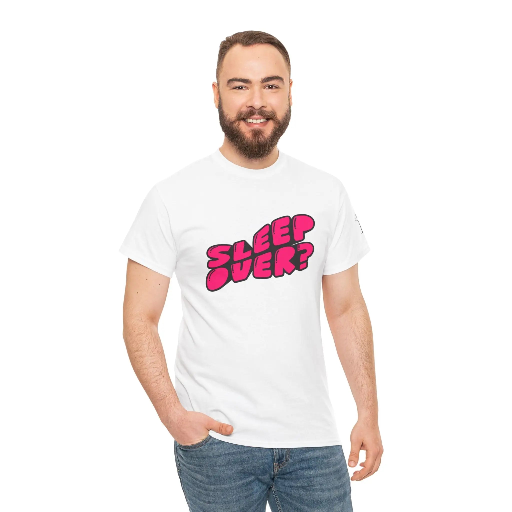 Sleep Over? | Mix & Match Cotton Unisex Fun-Flirty Lovers’ T-Shirts