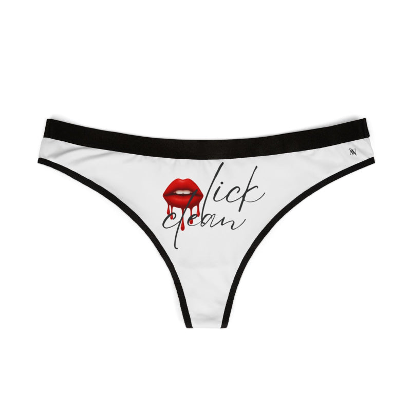 Lick Clean | Mix & Match Women’s Fun-Flirty Lovers’ Thongs