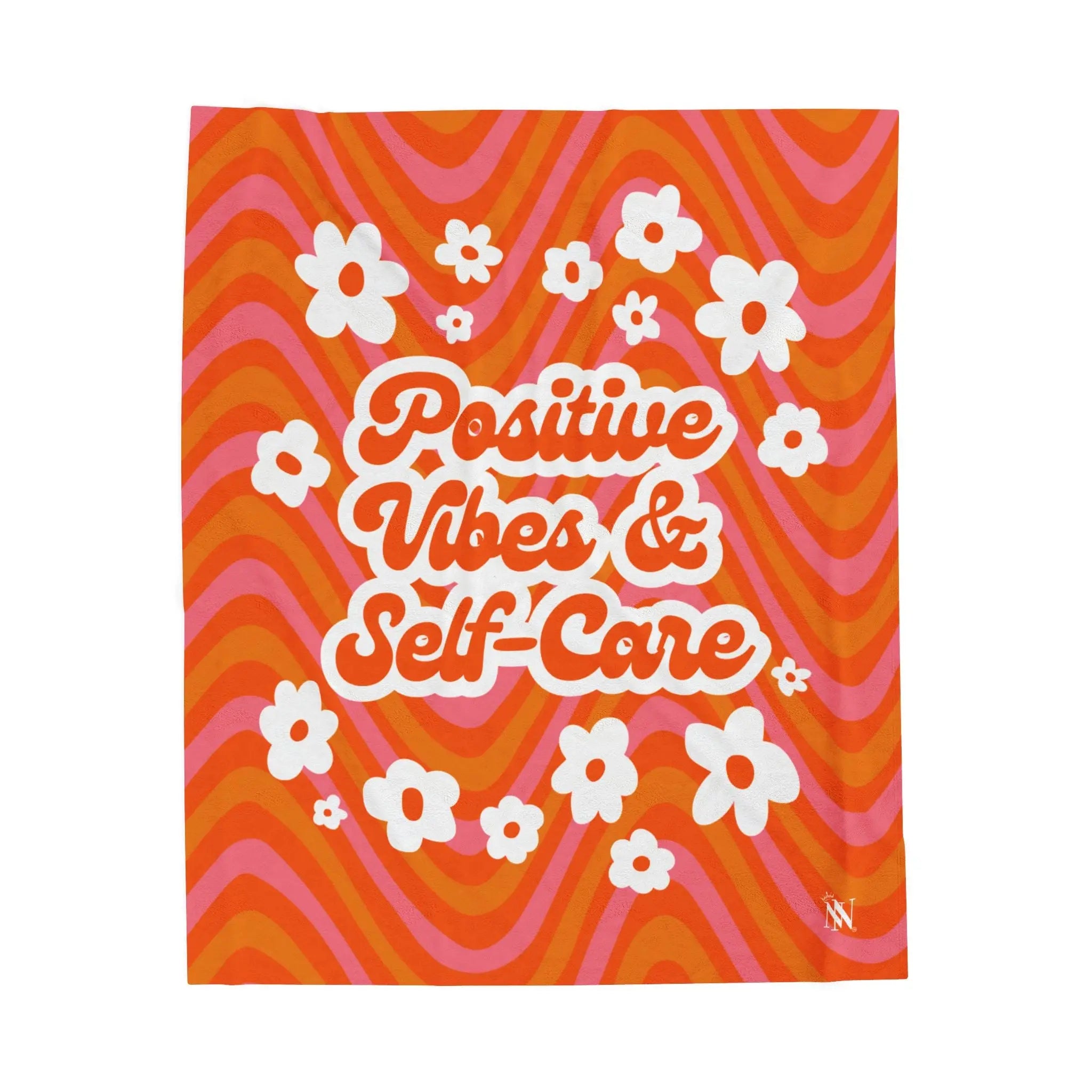 Positive Vibes & Self-Care Blanket