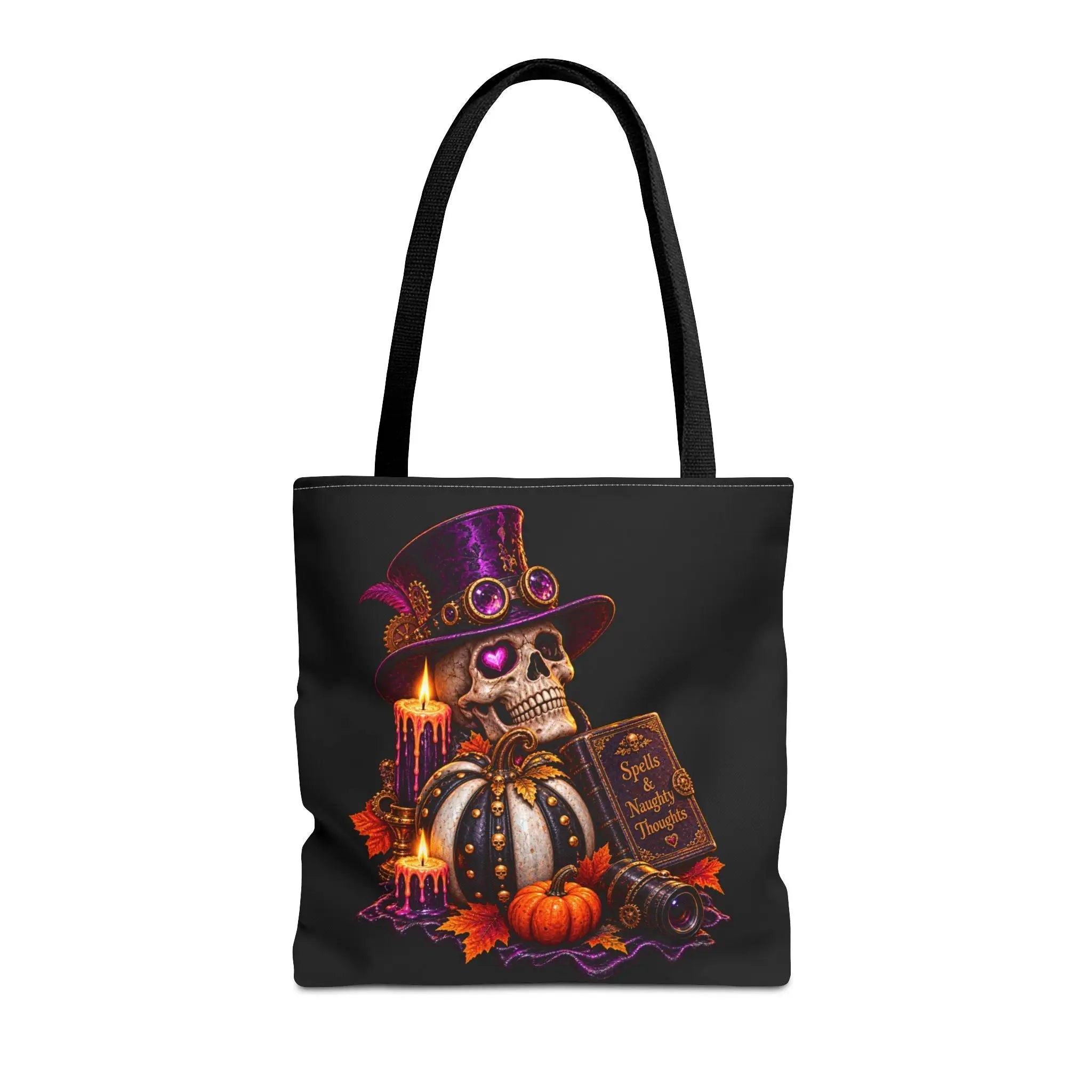 Spells & Naughty Thoughts Skull | Nectar Napkins Fun-Flirty Lovers’ Totes
