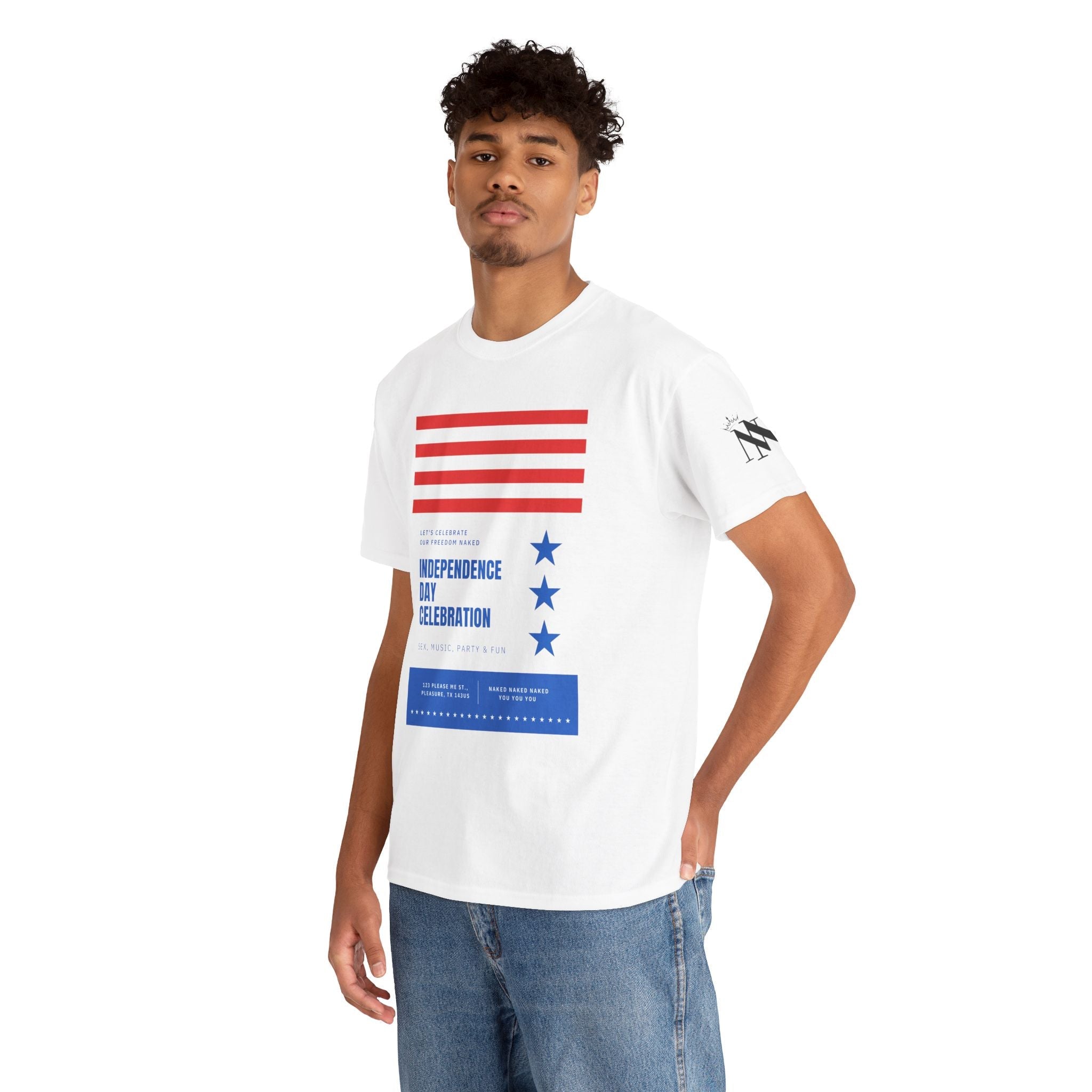 Independence Day Celebration | Mix & Match 100% Cotton Unisex Fun-Flirty Lovers’ Tees