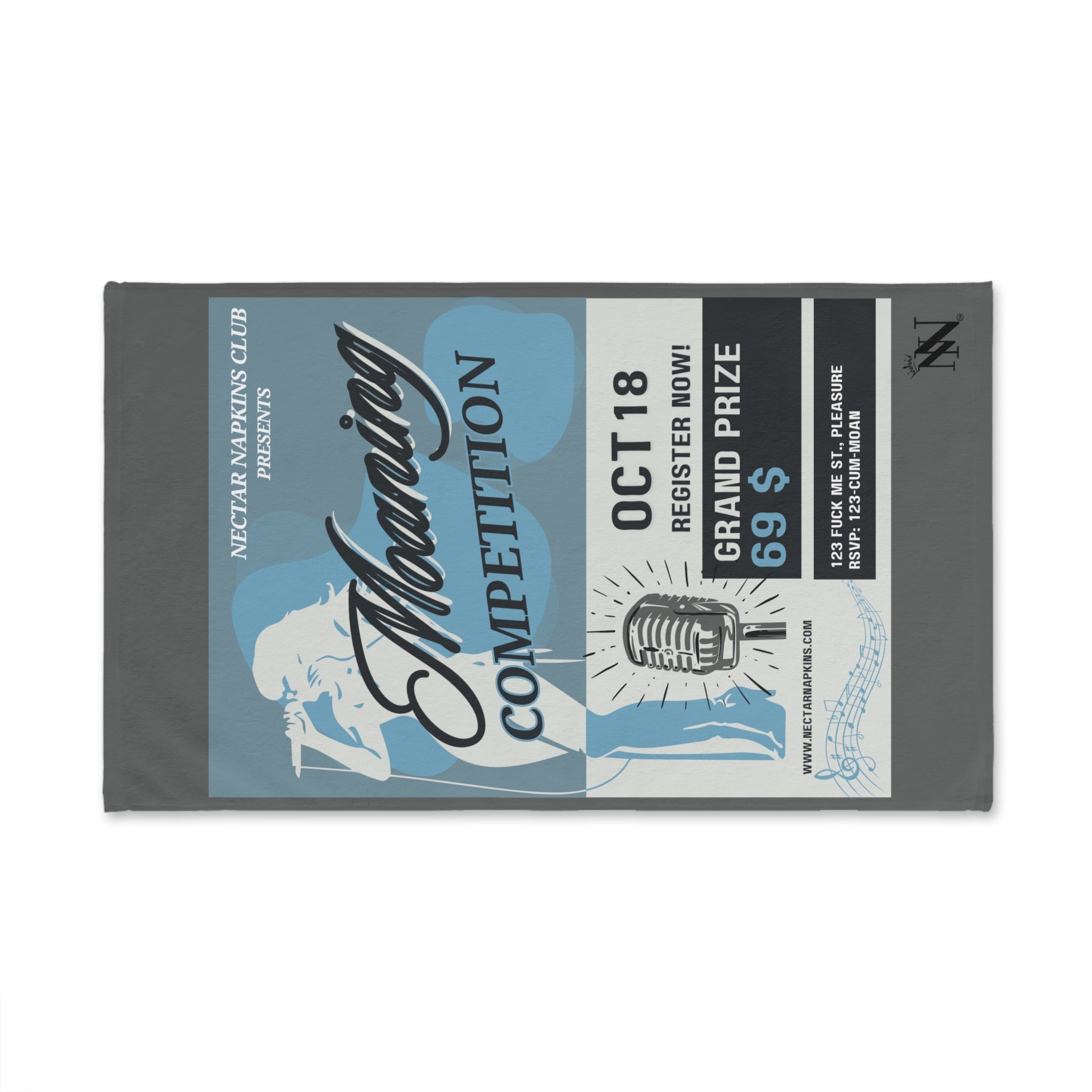 Moaning Competition | Mix & Match Original Fun-Flirty Lovers’ Towels