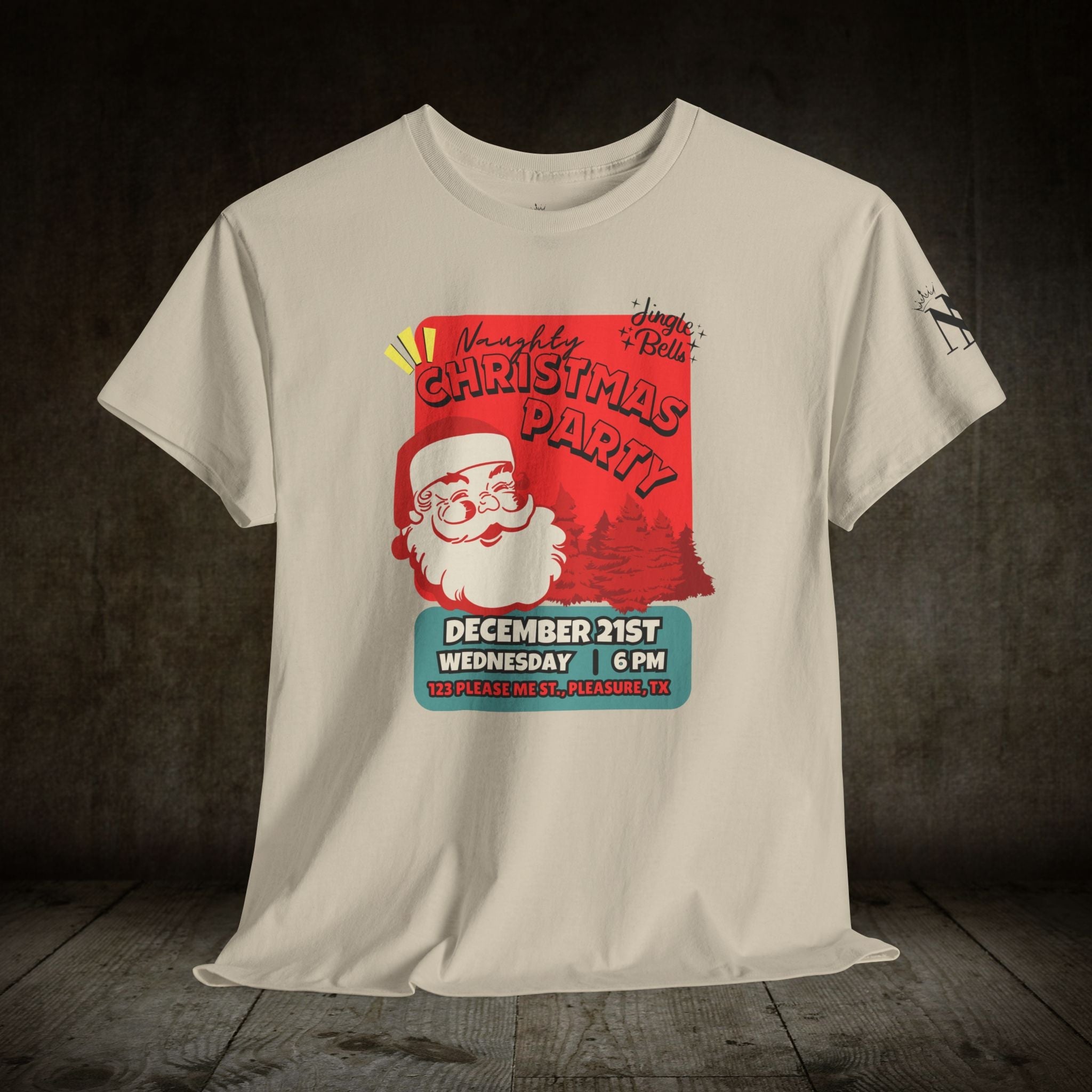 Naughty Christmas Party | Mix & Match 100% Cotton Unisex Fun-Flirty Lovers’ Tees