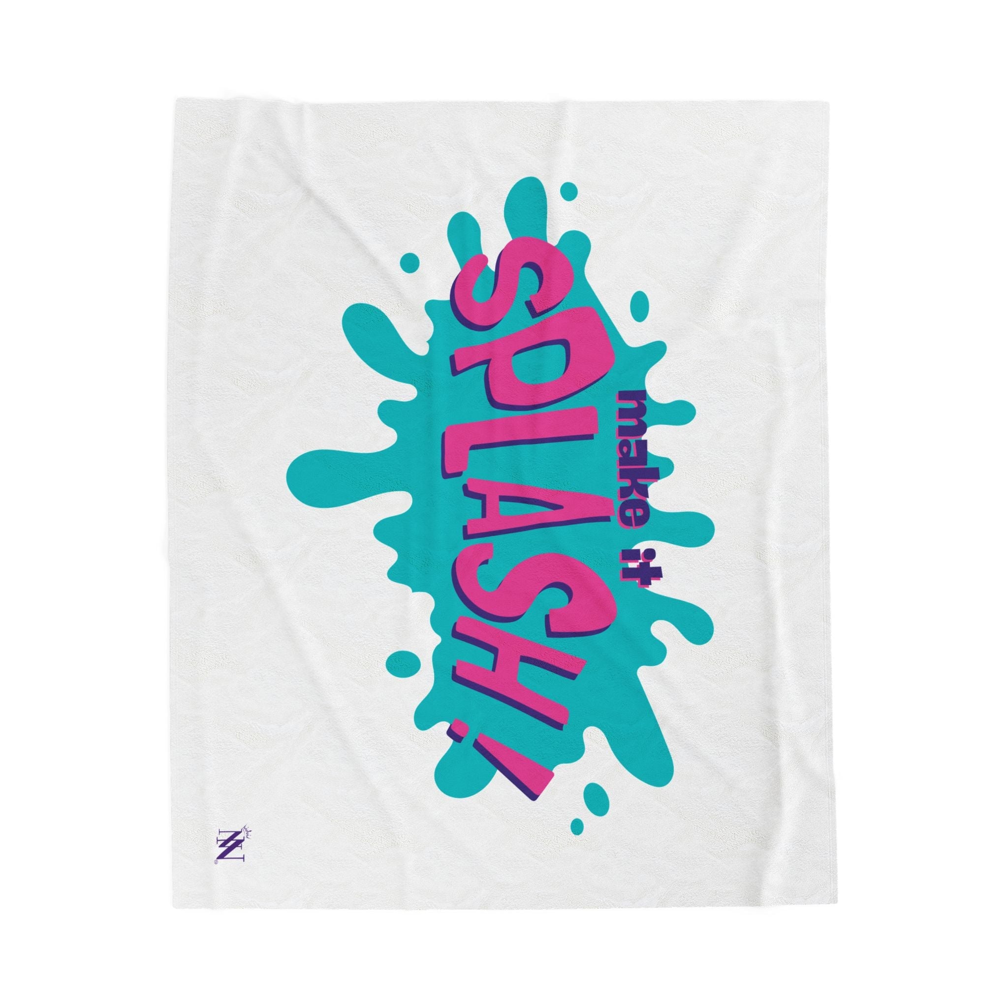 Make It Splash! | Mix & Match Soft Fun-Flirty Lovers’ Blankets