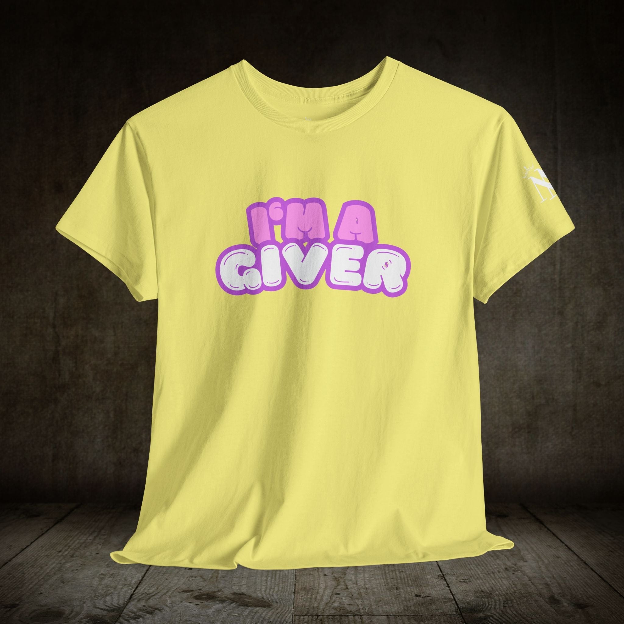 I’m a Giver | Mix & Match 100% Cotton Unisex Fun-Flirty Lovers’ Tees