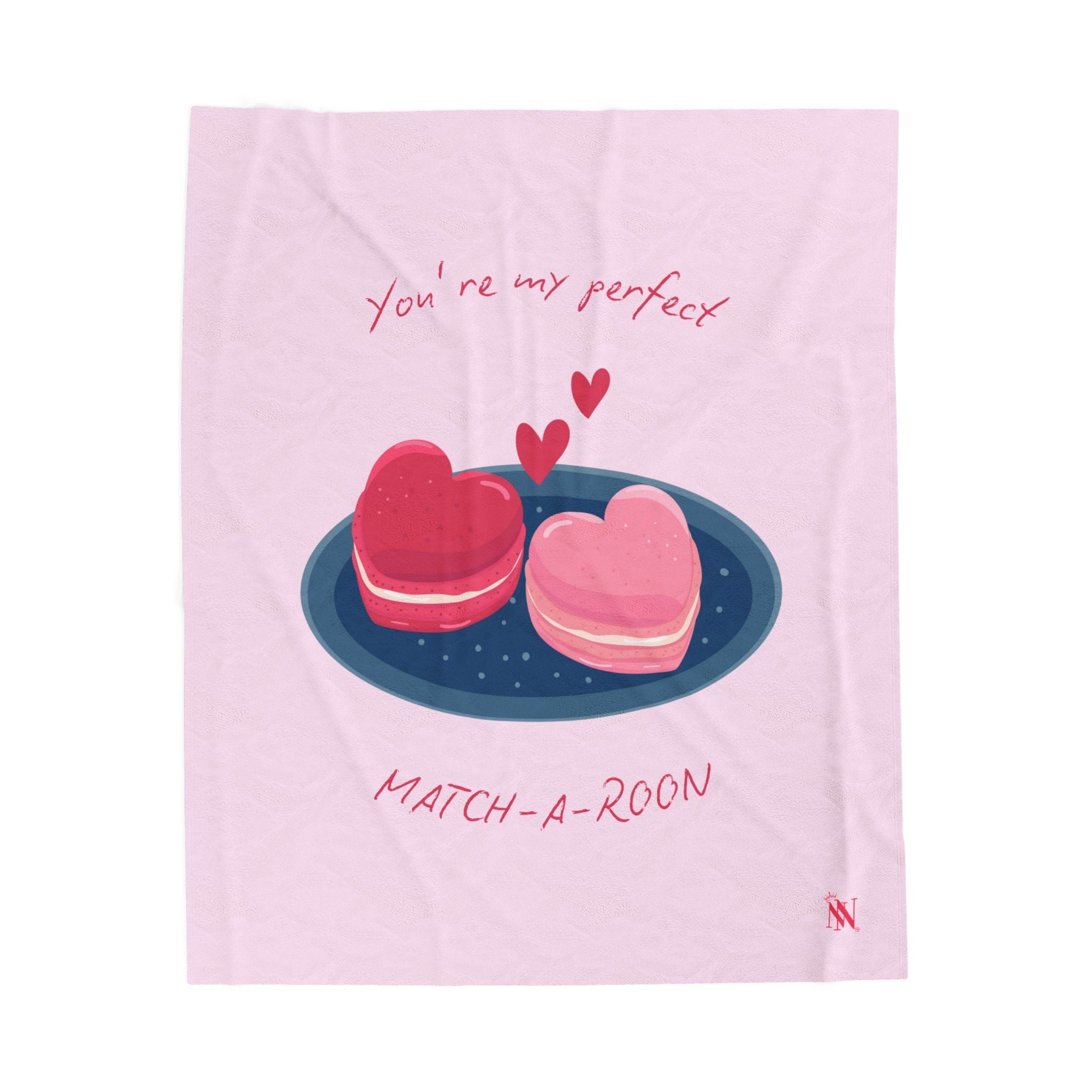 You’re My Perfect Match-A-Roon | Mix & Match Soft Fun-Flirty Lovers’ Blankets