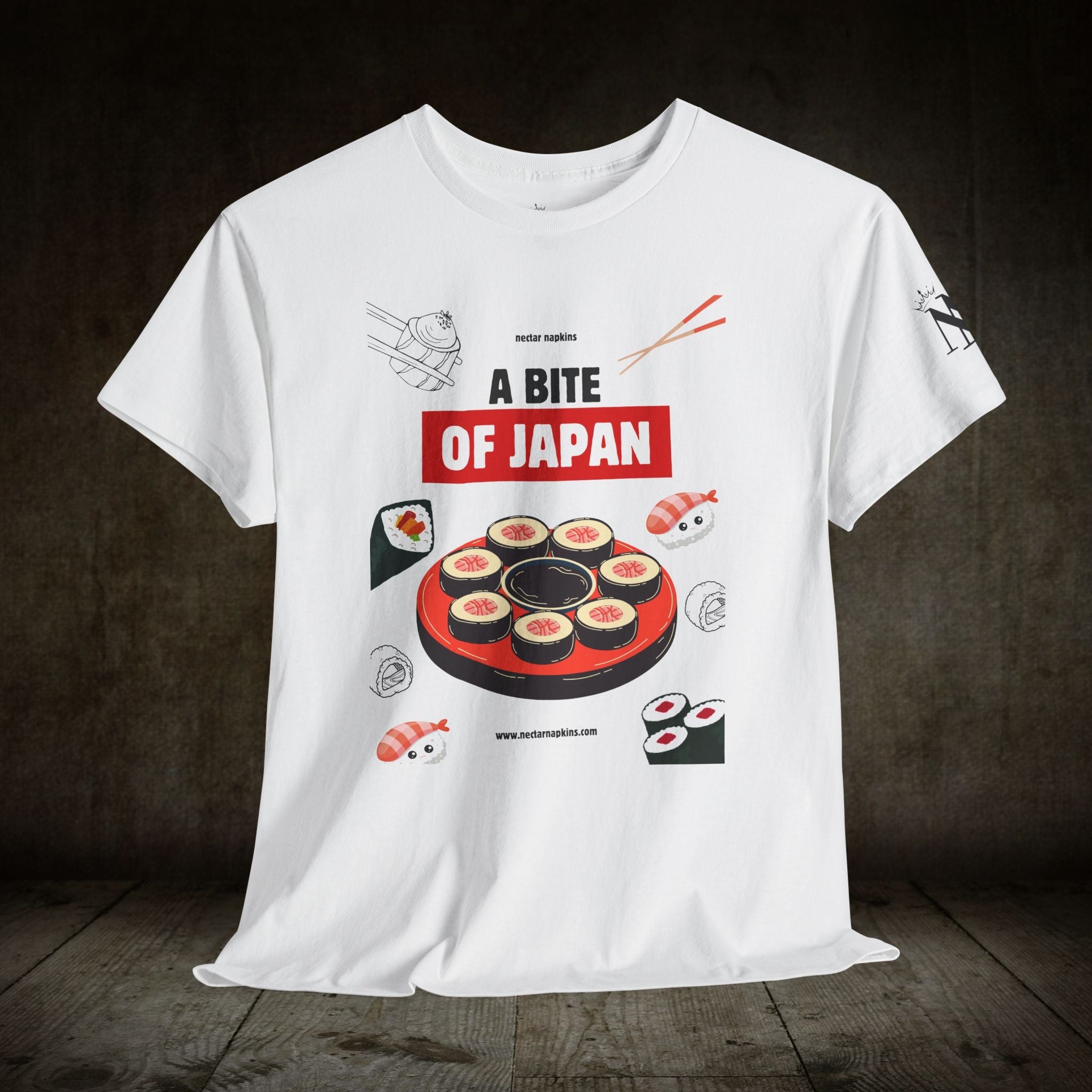 A Bite Of Japan | Mix & Match 100% Cotton Unisex Fun-Flirty Lovers’ Tees
