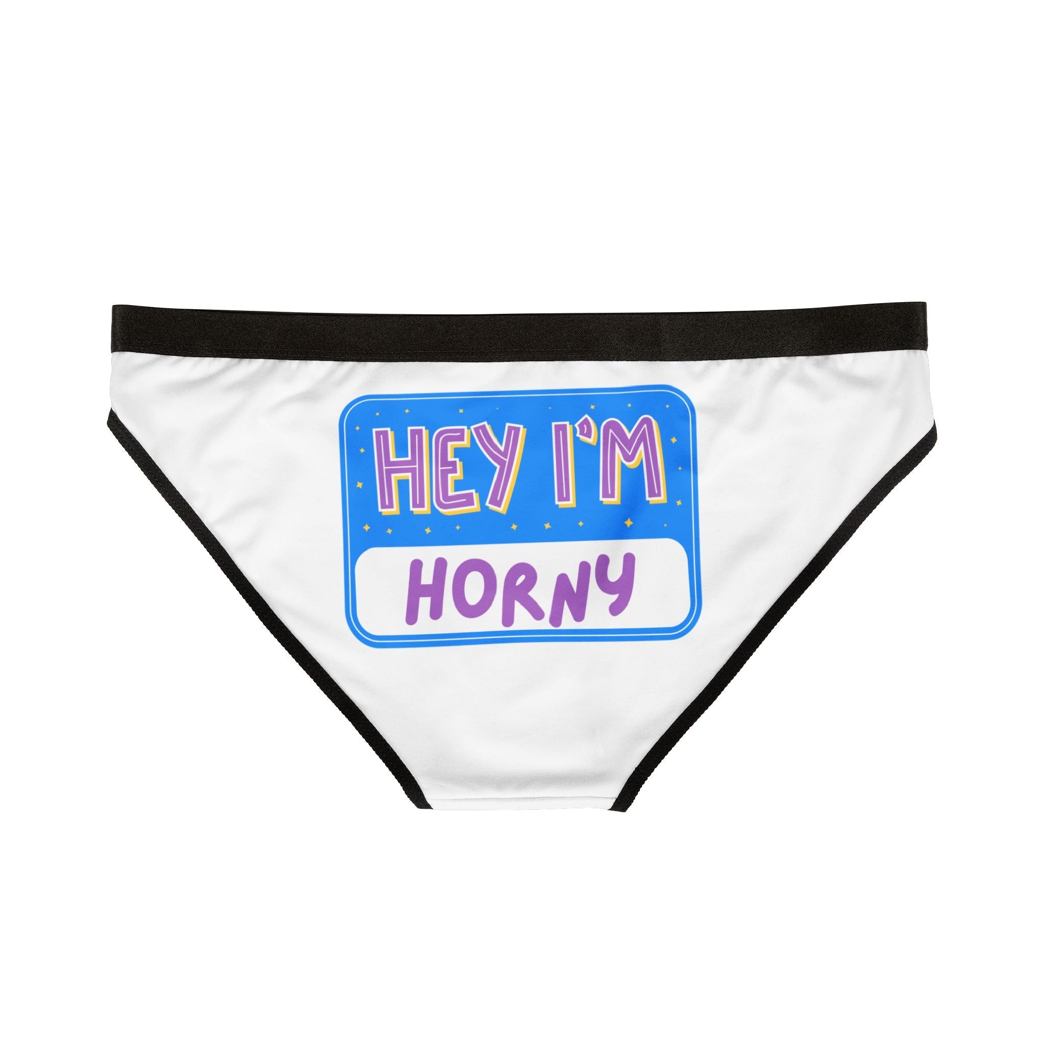 Hey I’m Horny | Mix & Match Women’s Fun-Flirty Lovers’ Panties